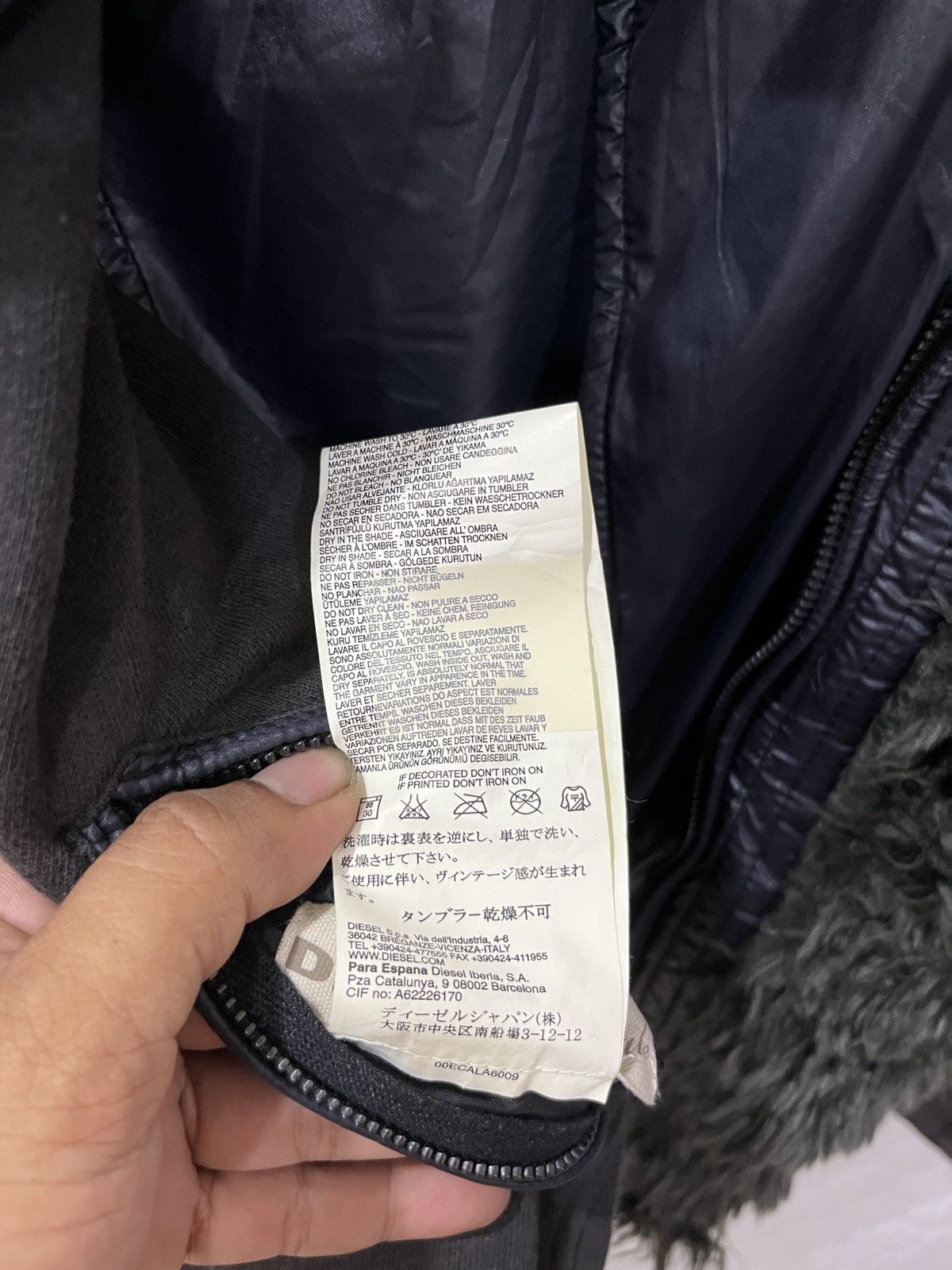 Diesel (Yyyy)🔥🔥DIESEL REVERSIBLE RARE DESIGN JACKET Size XS / US 0-2 / IT 36-38 - 16 Thumbnail