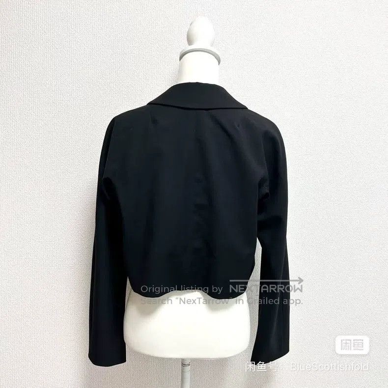 Comme des Garcons Comme des Garcons Double hem thin wool short coat Size S / US 4 / IT 40 - 2 Thumbnail