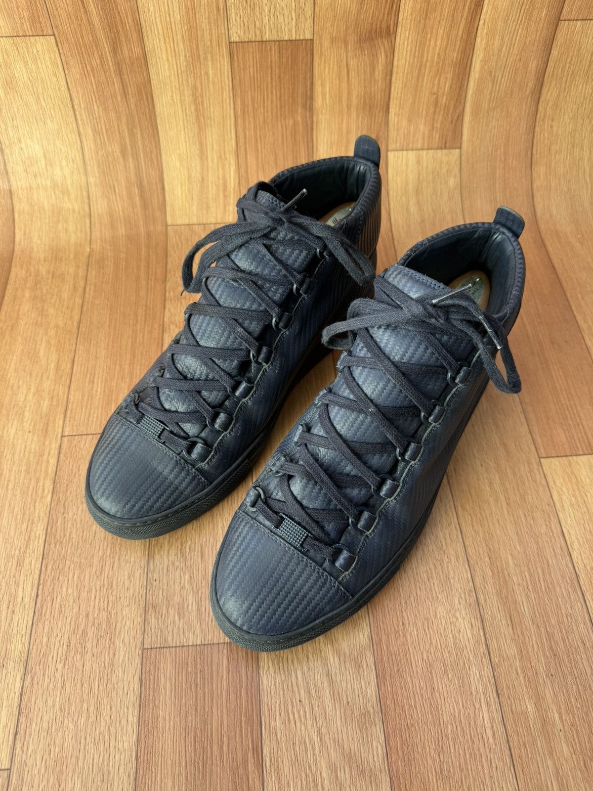 Balenciaga Balenciaga Arena in dark Blue Sneakers Size US 8 / EU 41 - 1 Thumbnail