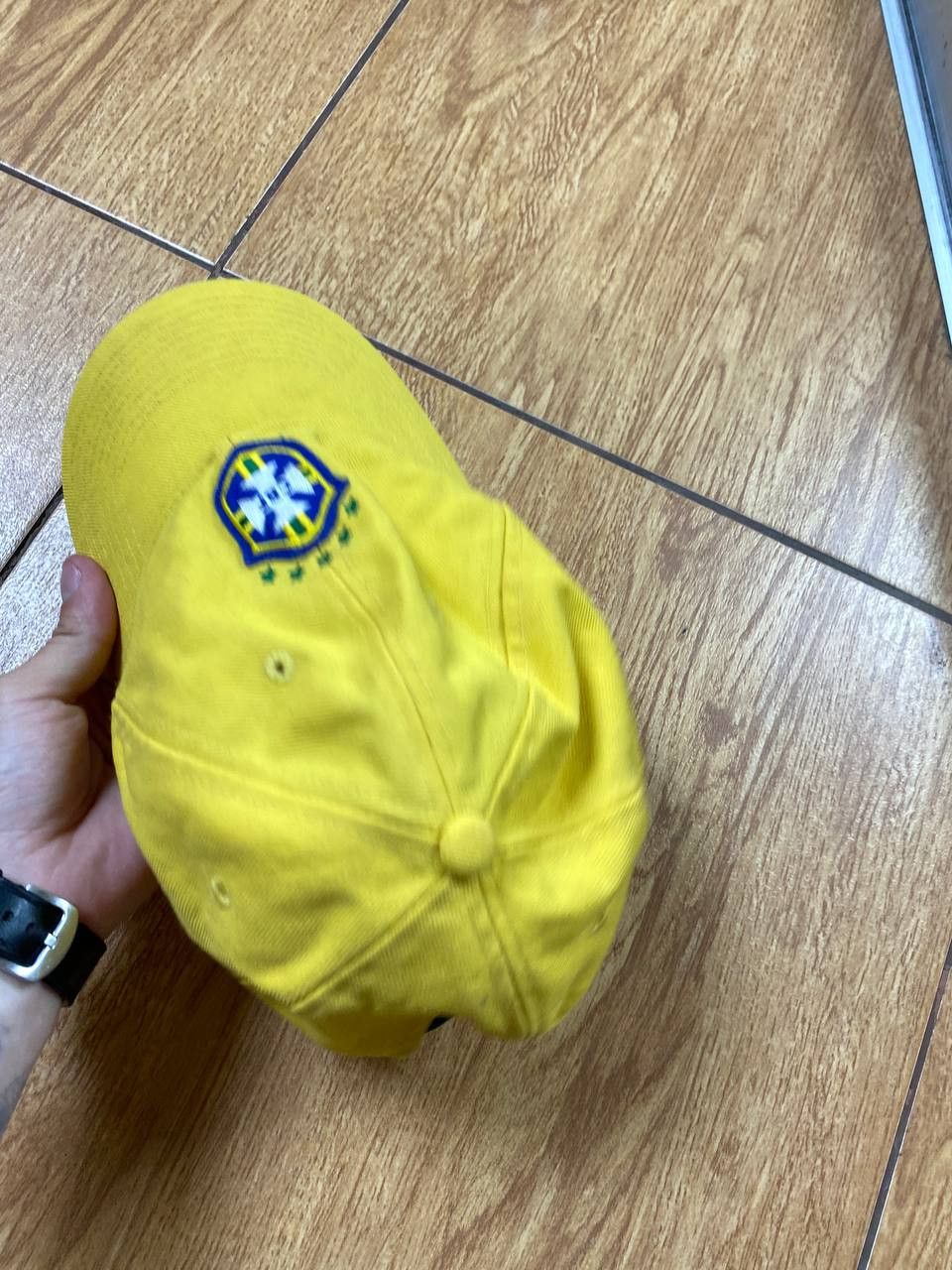 Nike Hats Vintage yellow Cap Nike big logo CBF Y2K streetwear Size ONE SIZE - 5 Thumbnail