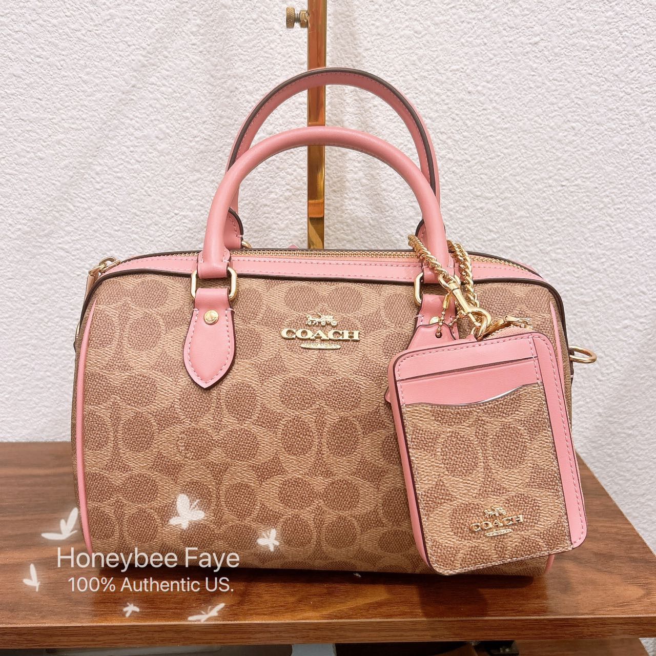 Coach Zip Card Case In Signature Canvas CW883 Size ONE SIZE - 3 Thumbnail