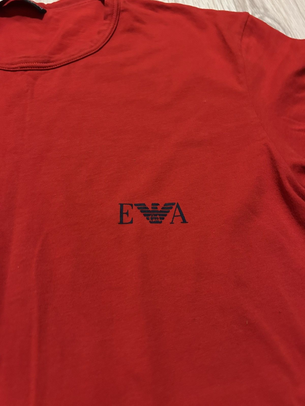 Giorgio Armani Emporio Armani Underwear basic red tee Size M / US 6-8 / IT 42-44 - 3 Thumbnail