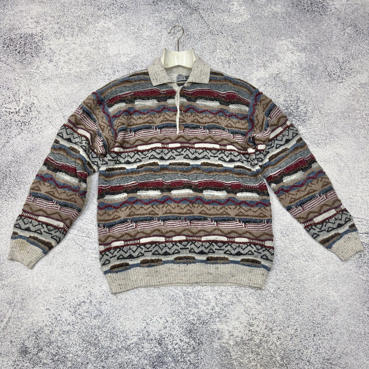 Globe-Trotter Globe-Trotter Italy Vintage Wool Blend Sweater M size Size US M / EU 48-50 / 2 - 2 Thumbnail