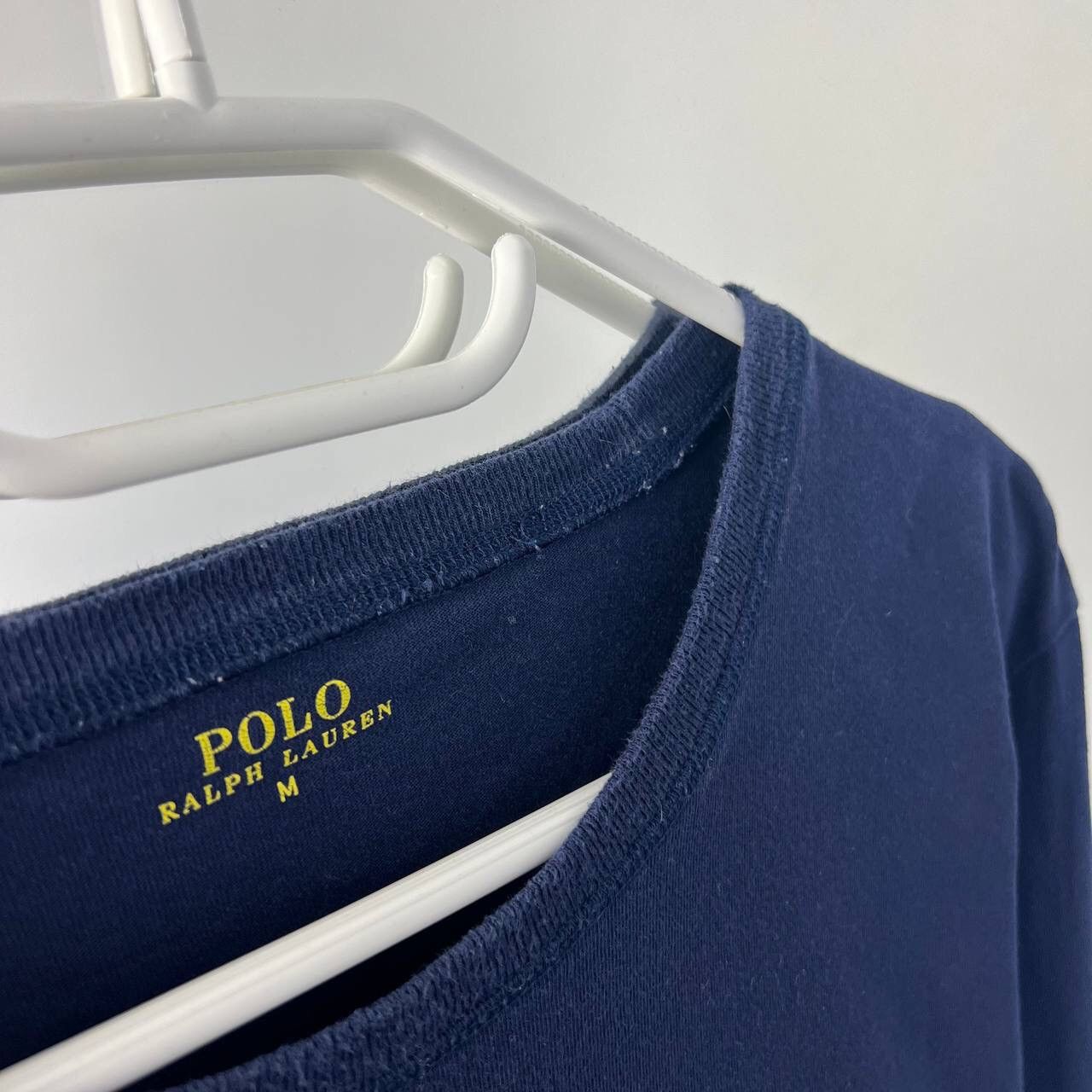 Polo Ralph Lauren Polo Ralph Laure Old Money Long Sleeve Mini Logo Yellow Y2K Size US M / EU 48-50 / 2 - 4 Thumbnail