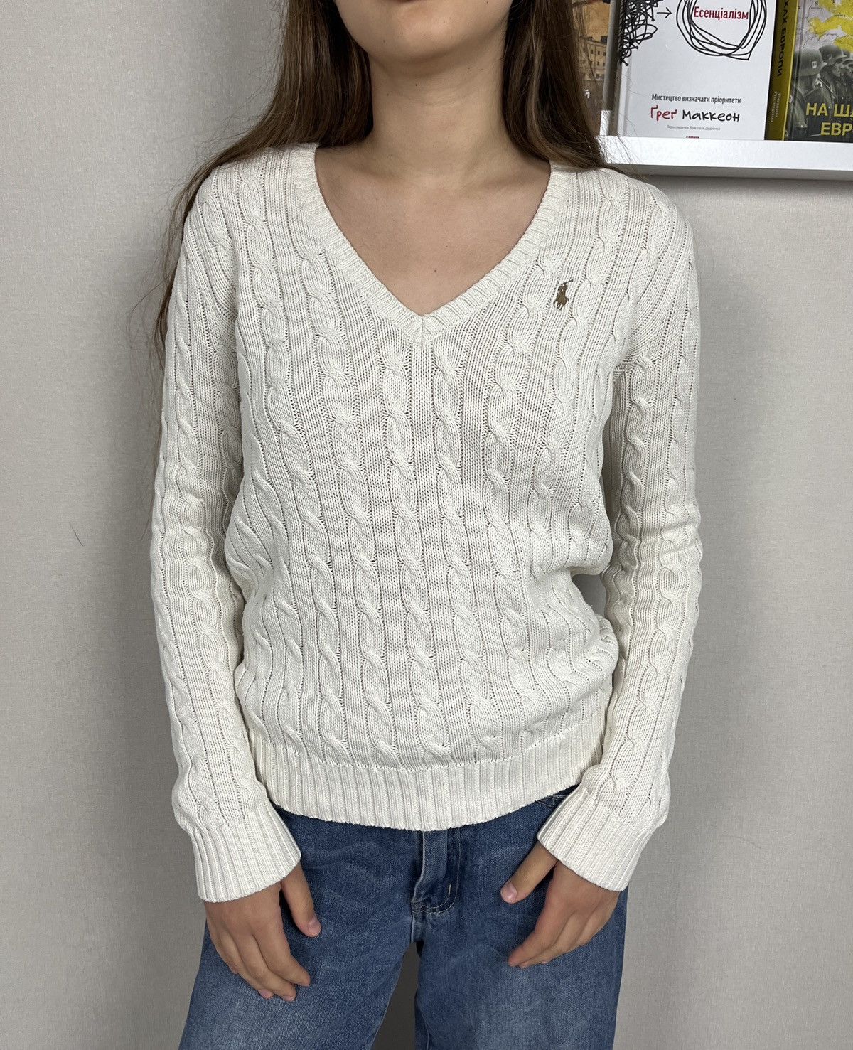 Polo Ralph Lauren Vintage Polo Ralph Lauren Knit Sweater Y2K Size M / US 6-8 / IT 42-44 - 1 Thumbnail