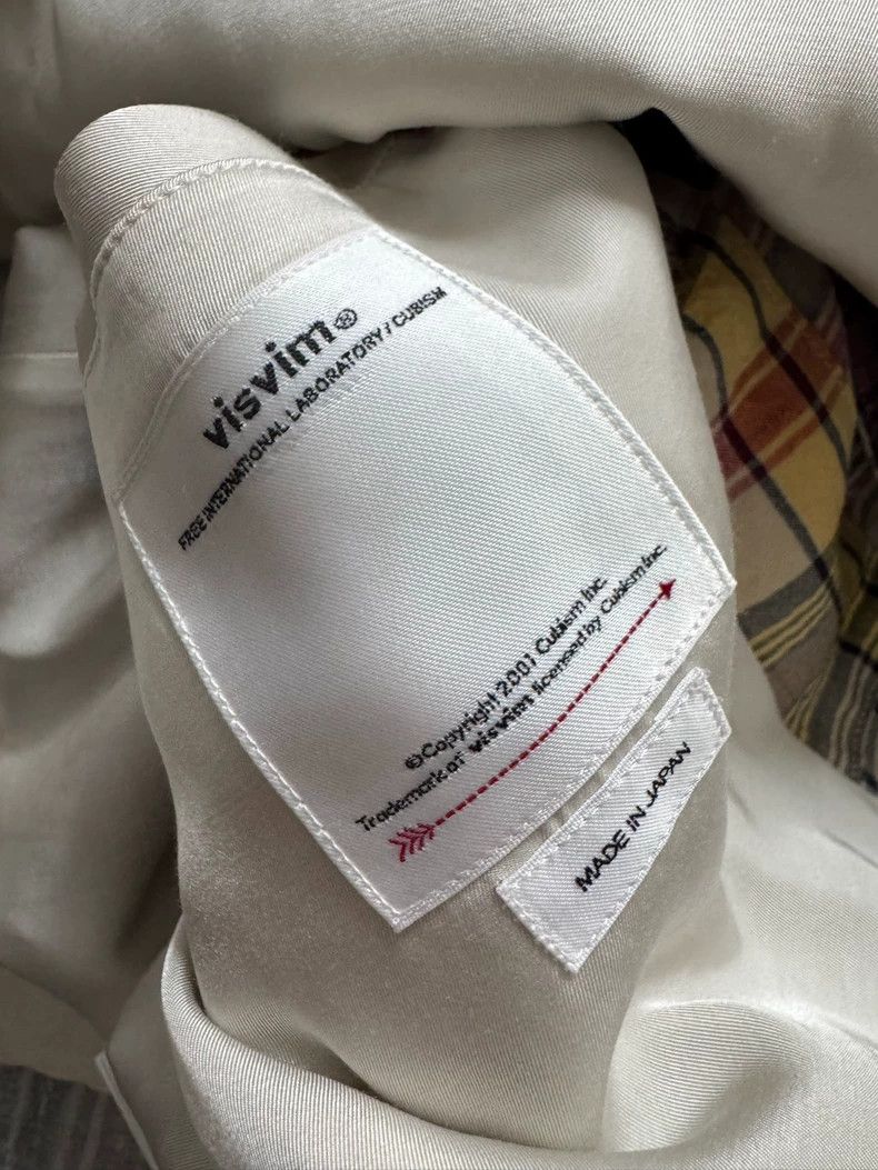 Visvim visvim23SS YARDBIRD MADRAS P.W. Plaid suit jacket 2503-Next Size US L / EU 52-54 / 3 - 3 Thumbnail