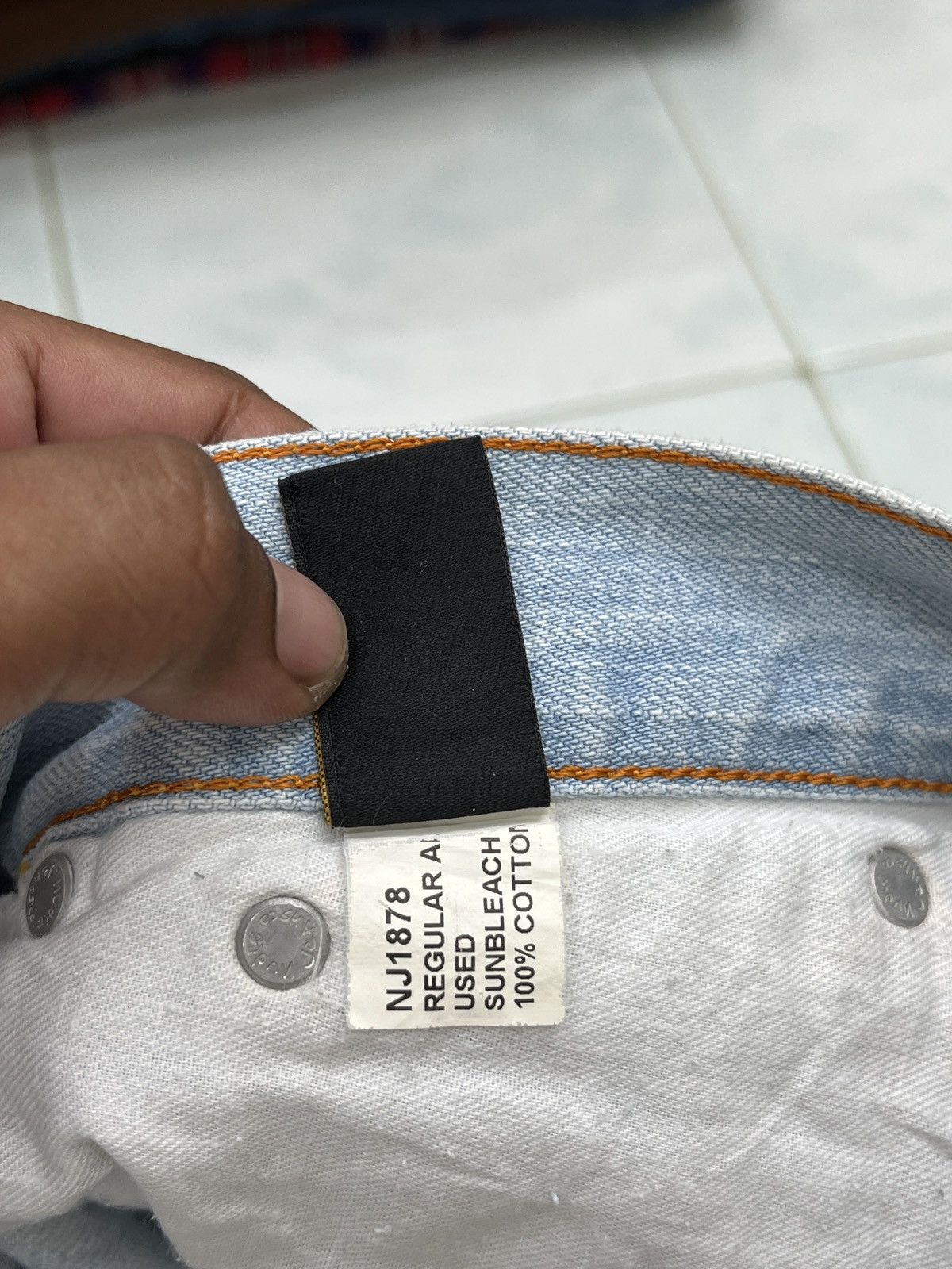 Nudie Jeans 🔥🔥🔥STEALS NUDIE JEANS DENIM Size US 31 - 14 Thumbnail
