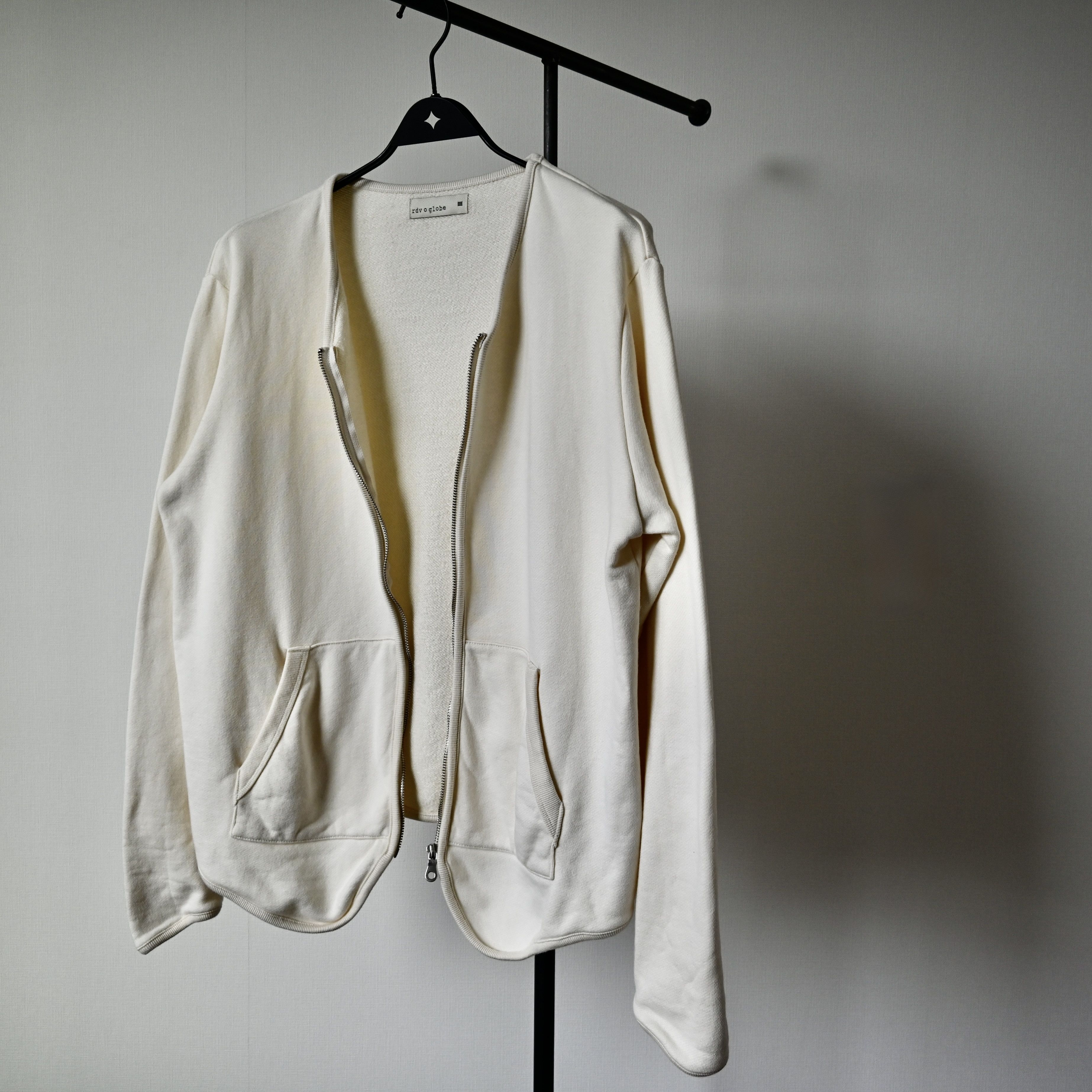 rdv o globe MINT, rdv o globe zip-up french terry cardigan made in Japan Size US L / EU 52-54 / 3 - 1 Thumbnail