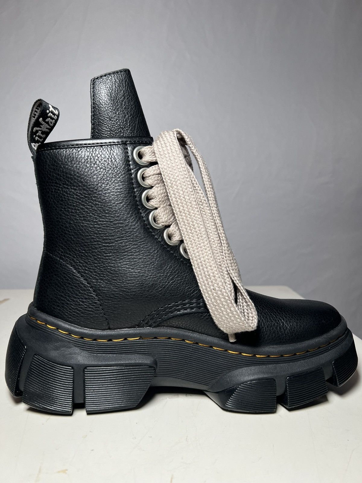 Dr. Martens × Rick Owens Rick Owens x Dr Martens 1460 Jumbo Lace DMXL Boots Size US 5 / EU 37 - 6 Thumbnail