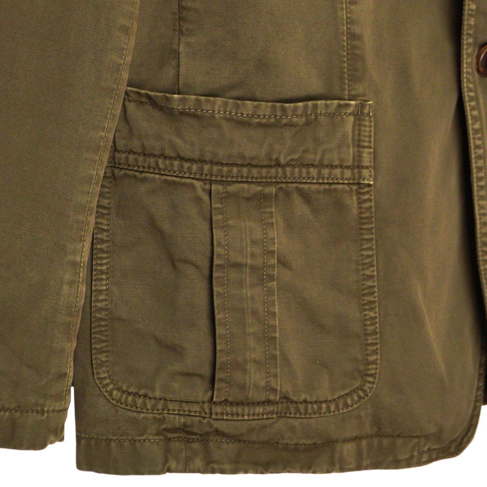 Prada Prada Linea Rossa SS06 Tab Logo Khaki Twill Work Jacket Size US M / EU 48-50 / 2 - 8 Thumbnail