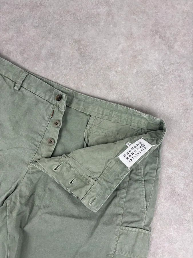 Maison Margiela SS2012 Maison Margiela Green Minimalist Shorts Size US 34 / EU 50 - 9 Thumbnail