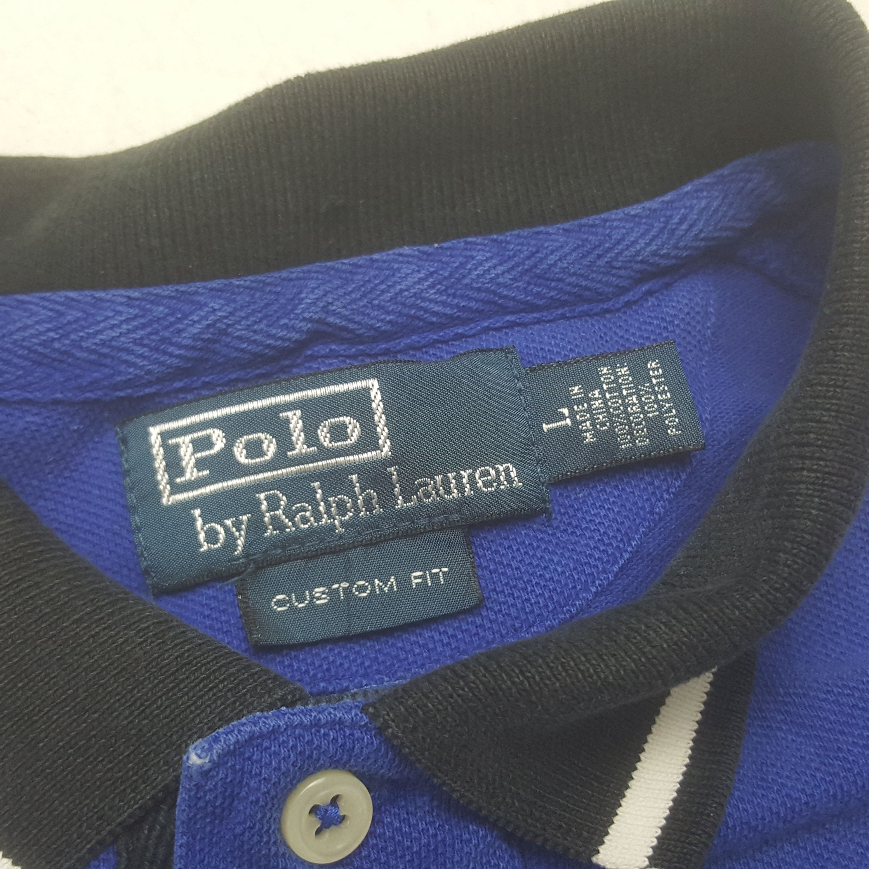 Polo Ralph Lauren × Vintage Vintage Polo by Ralph Lauren Italy Polo Shirt Size US L / EU 52-54 / 3 - 5 Thumbnail