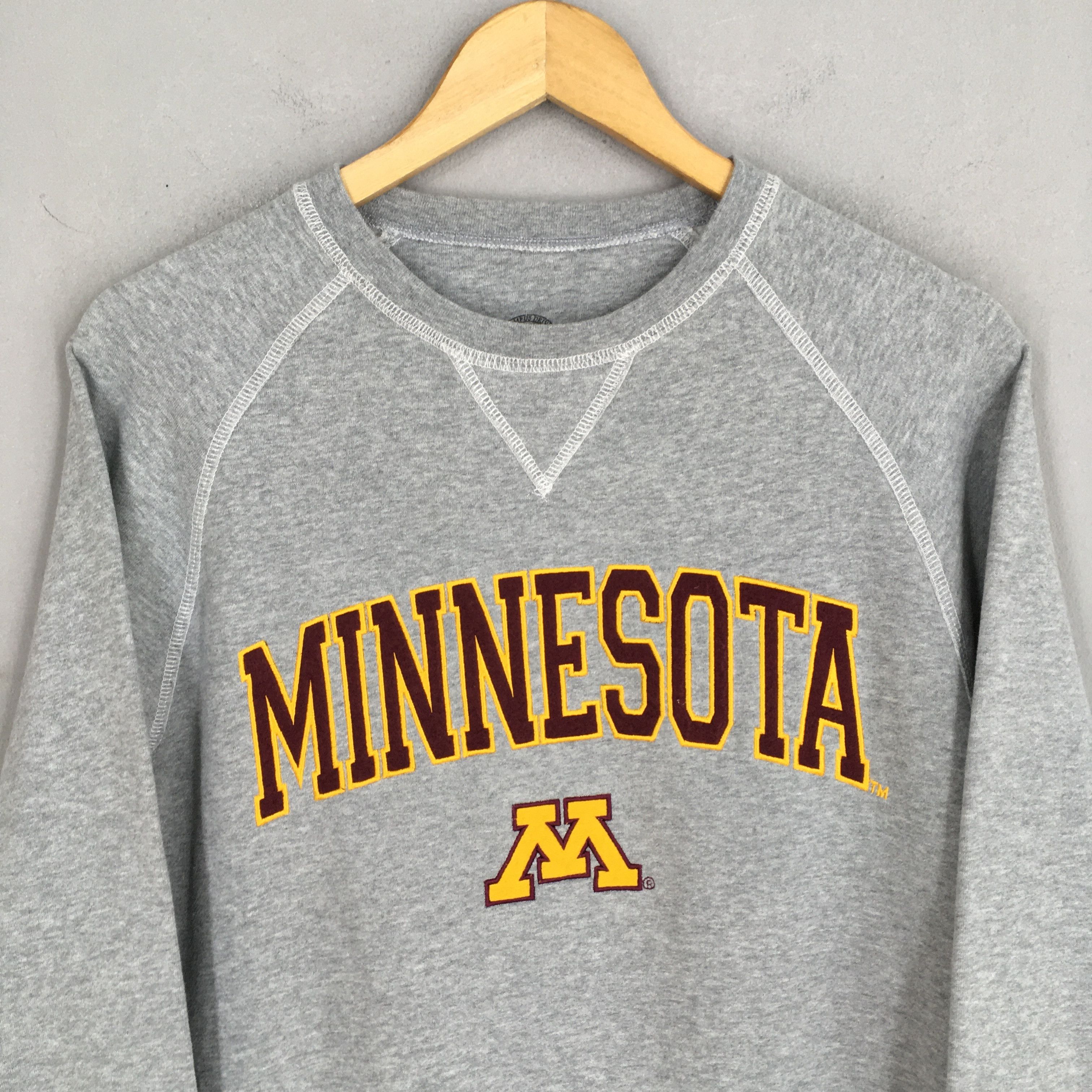 NCAA × Vintage Vintage Minnesota Football NCAA Gray Sweatshirts Small Size US XS / EU 42 / 0 - 2 Thumbnail