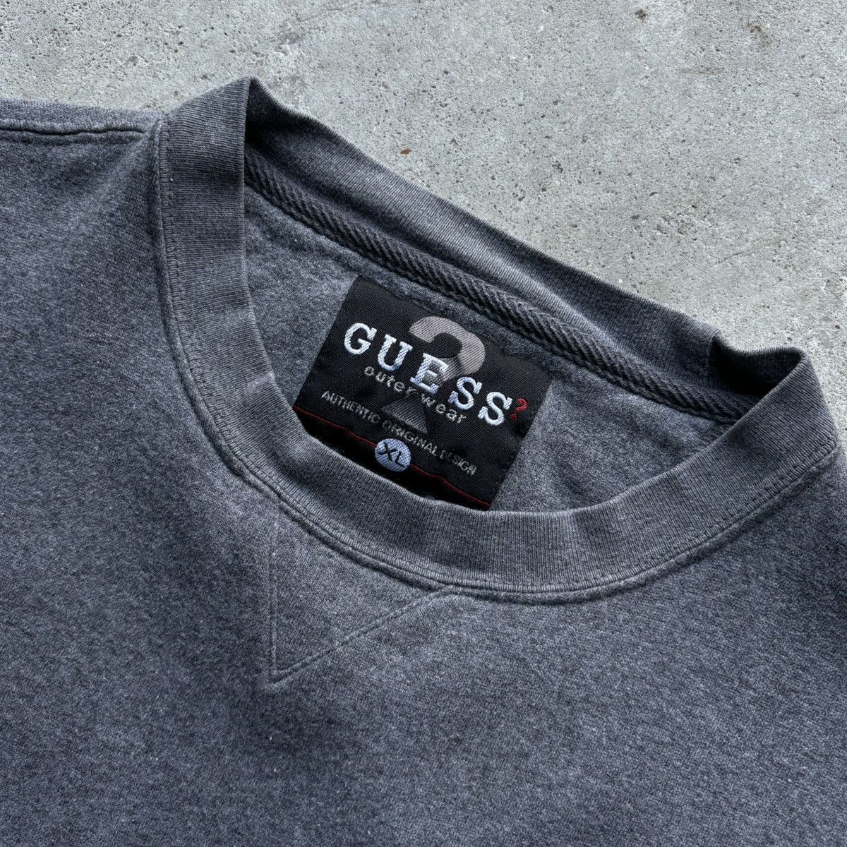 Guess vintage 90s GUESS JEANS USA spellout crewneck sweatshirt Size US L / EU 52-54 / 3 - 10 Thumbnail