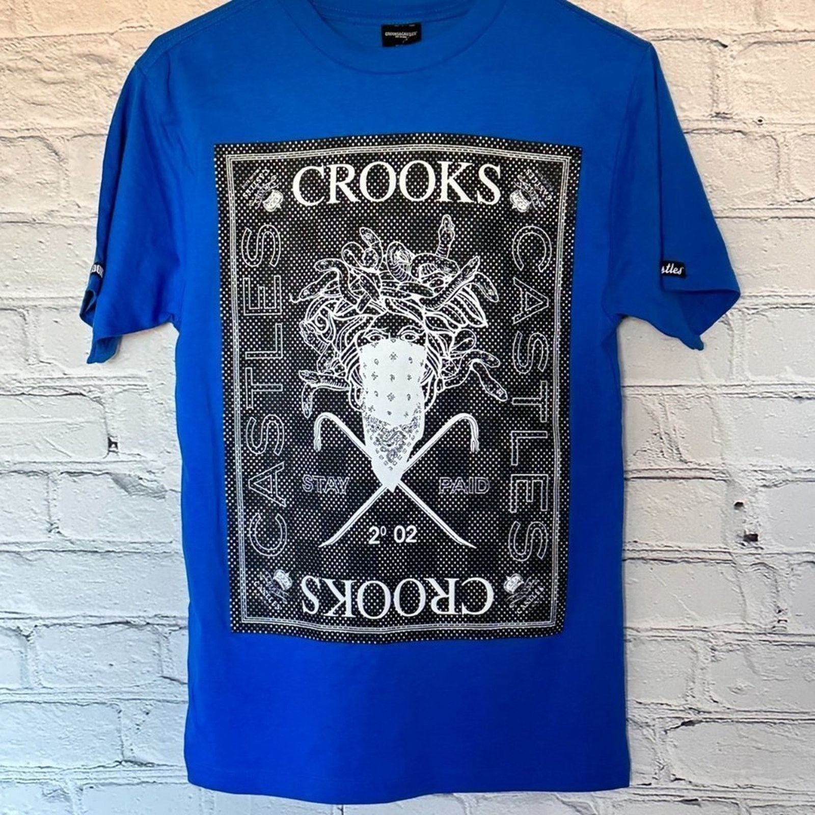 Crooks & Castles NWT Crooks & Castle Medusa Short Sleeve Size US XL / EU 56 / 4 - 2 Thumbnail