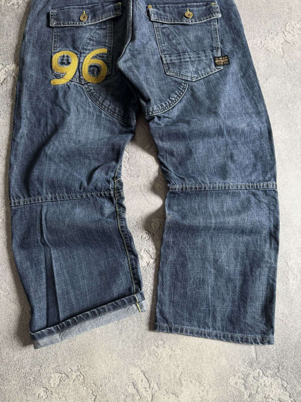 G-Star G star raw 34 cargo denim baggy pants jeans trousers y2k 90s Size US 34 / EU 50 - 2 Thumbnail