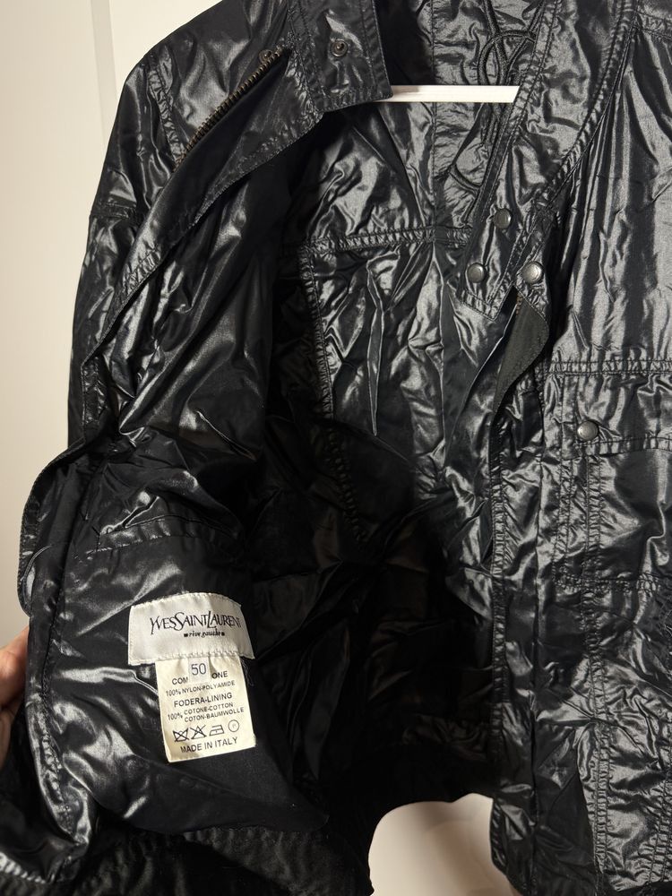 Yves Saint Laurent Yves Saint Laurent Rive Gauche Hedi Slimane Nylon Jacket Size US M / EU 48-50 / 2 - 3 Thumbnail
