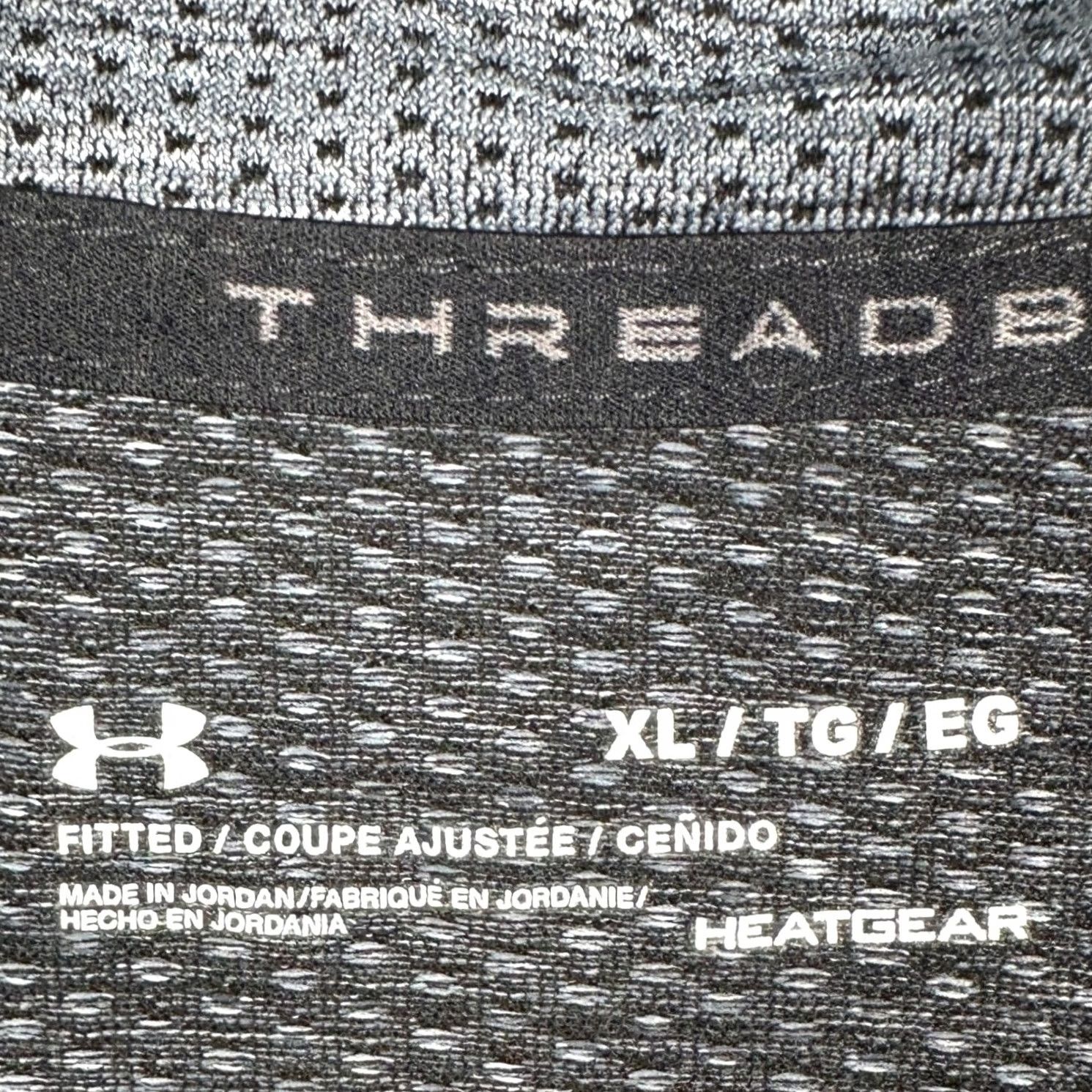 Under Armour Under Armour Sweatshirt Mens XL Gray HeatGear Threadborne Quarter Zip Fitted EUC Size US XL / EU 56 / 4 - 4 Thumbnail