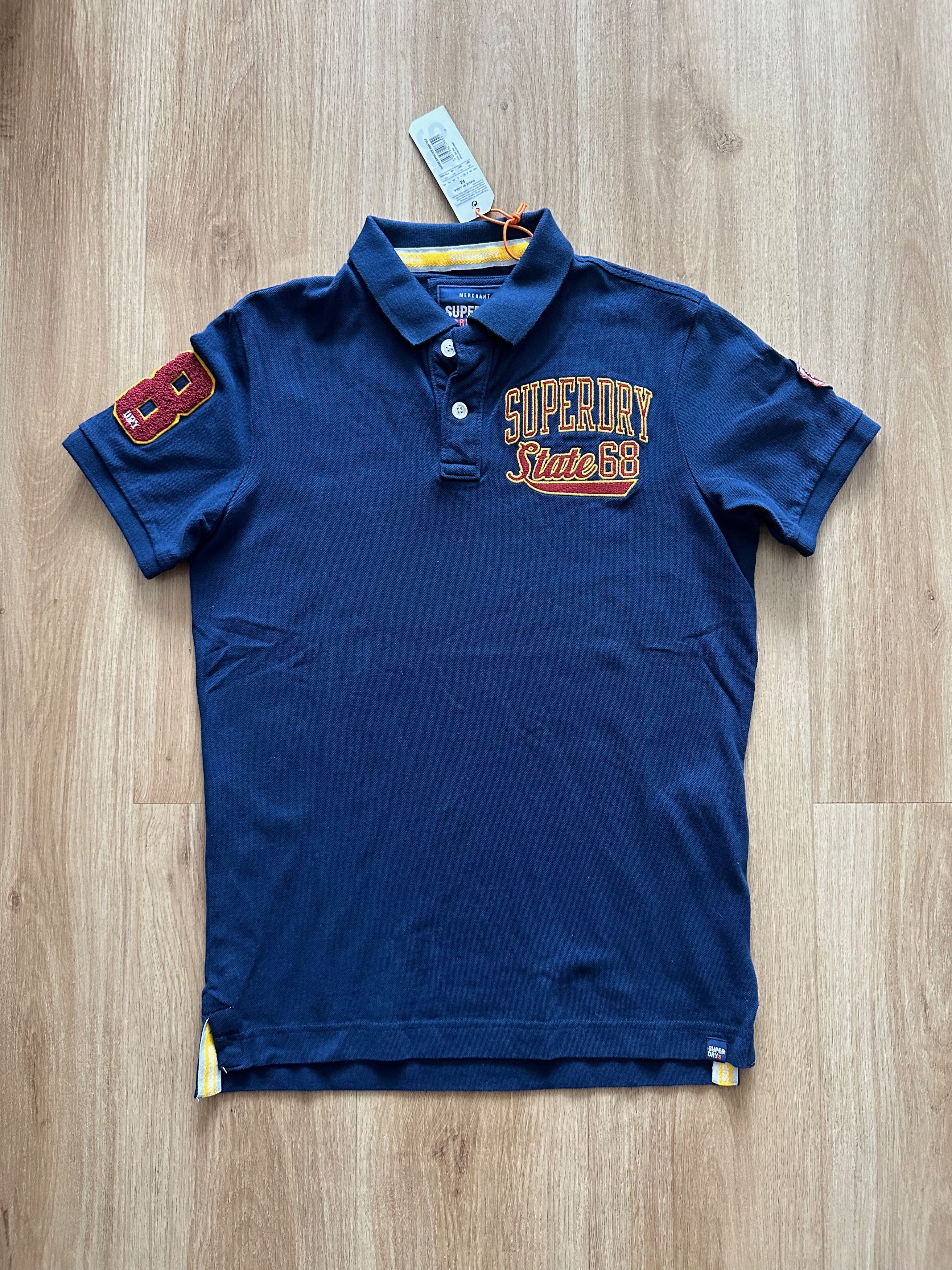 Superdry SUPERDRY navy blue polo shirt Classic superstate Size US M / EU 48-50 / 2 - 10 Thumbnail
