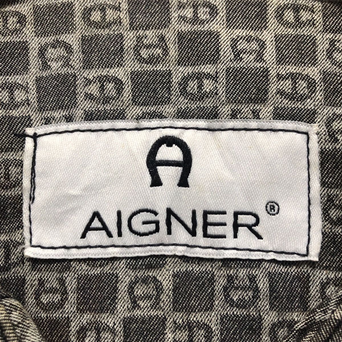 Aigner Aigner Monogram Trucker Jacker Size US M / EU 48-50 / 2 - 4 Thumbnail