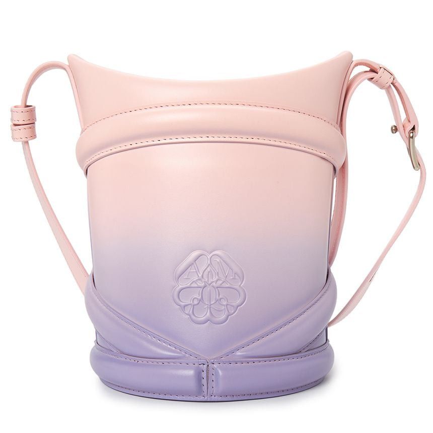 Alexander McQueen o1w1db10925 Size: OS/The Curve in Pink/Blue Size ONE SIZE - 3 Thumbnail