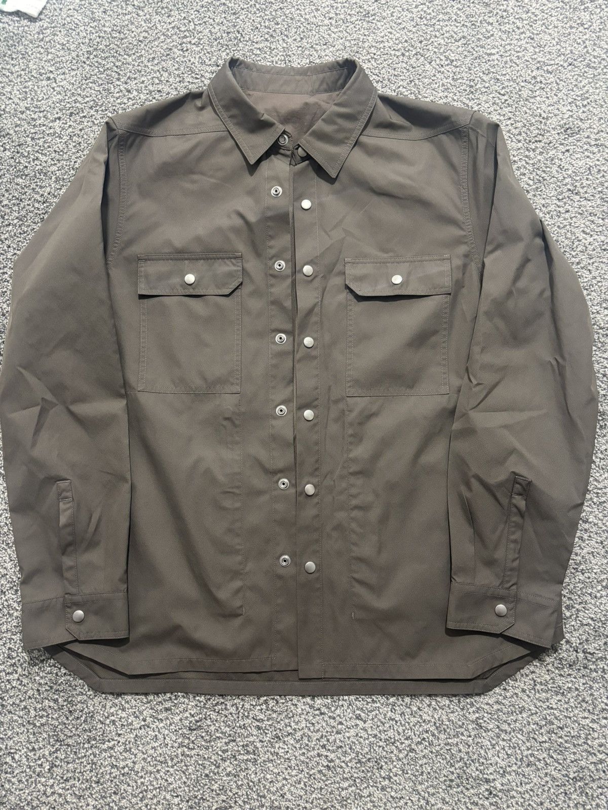 Rick Owens Rick Owens dust utility button up shirt S/S EDFU 23