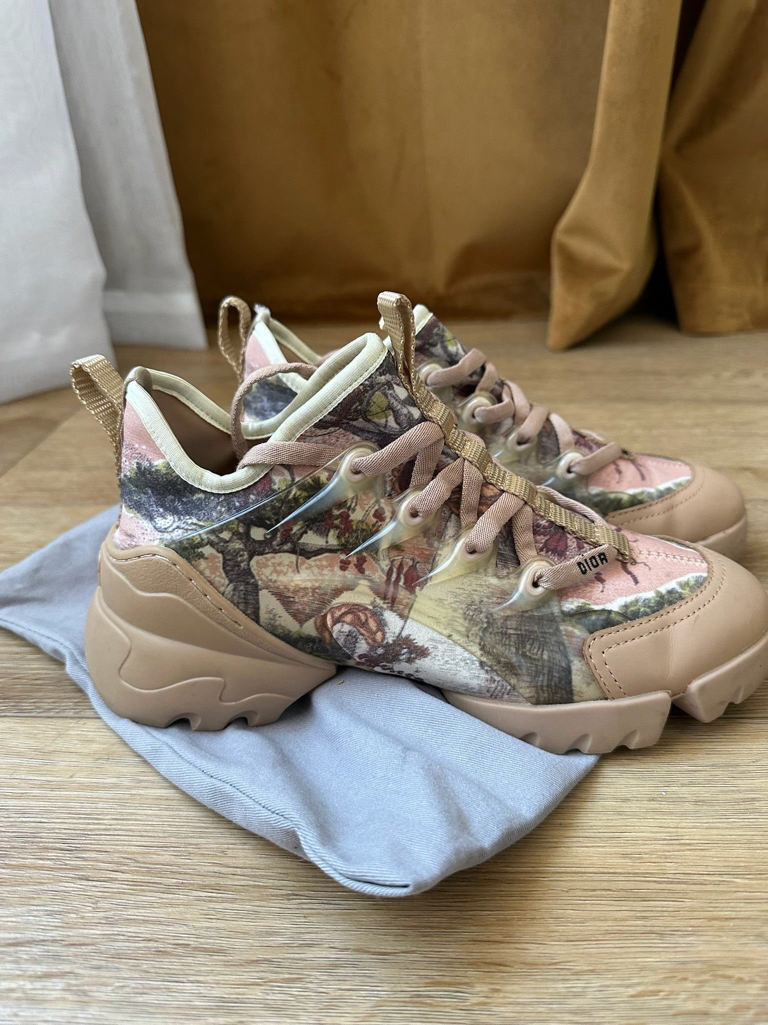 Dior 🔥85% OFF🔥 [SALE] Dior Christian D-Connect Sneaker Size US 8 / IT 38 - 3 Thumbnail