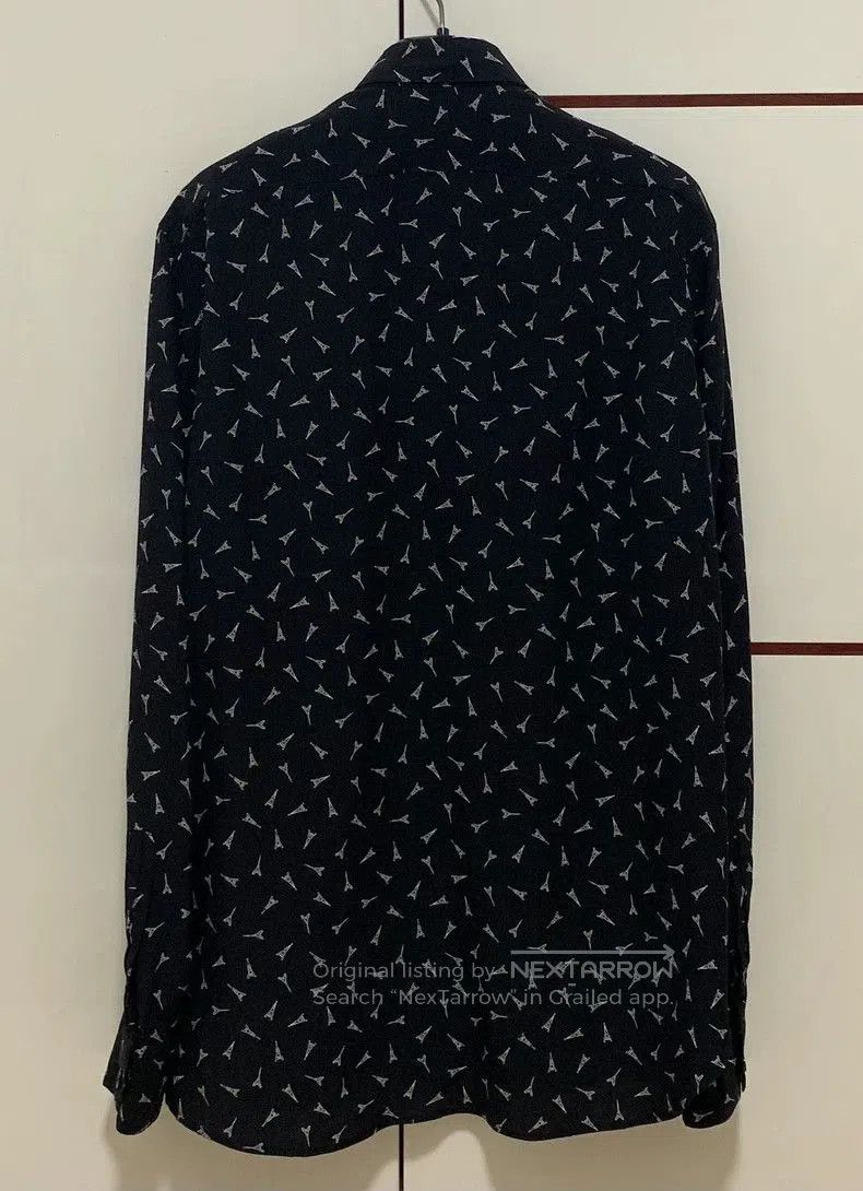 Saint Laurent Paris Saint Laurent SLP 19FW Silk Paris Shirt. Size US L / EU 52-54 / 3 - 2 Thumbnail