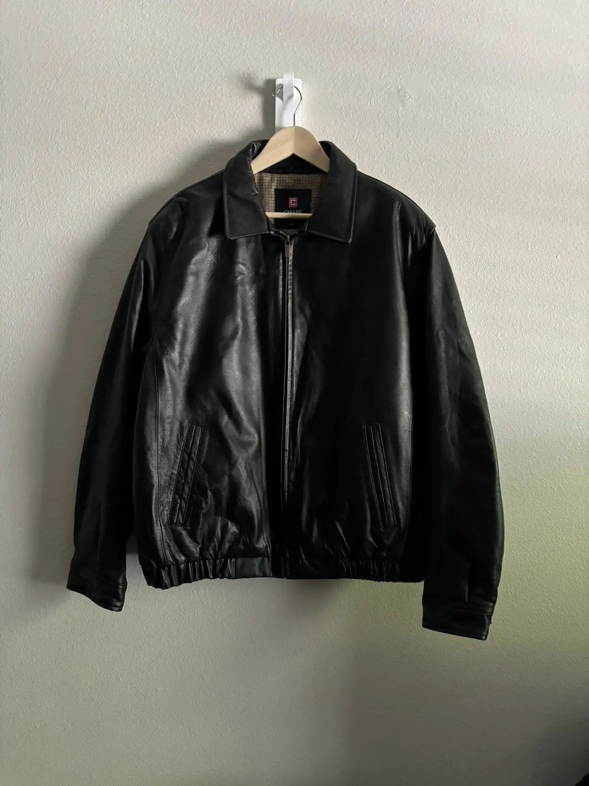 Chaps Ralph Lauren Vintage Leather Chaps Jacket Size US XL / EU 56 / 4 - 1 Thumbnail