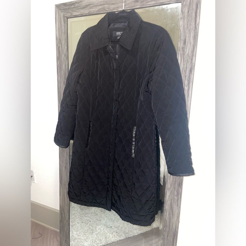 Other Womens black New York & Co trench coat with pockets Size S / US 4 / IT 40 - 5 Thumbnail