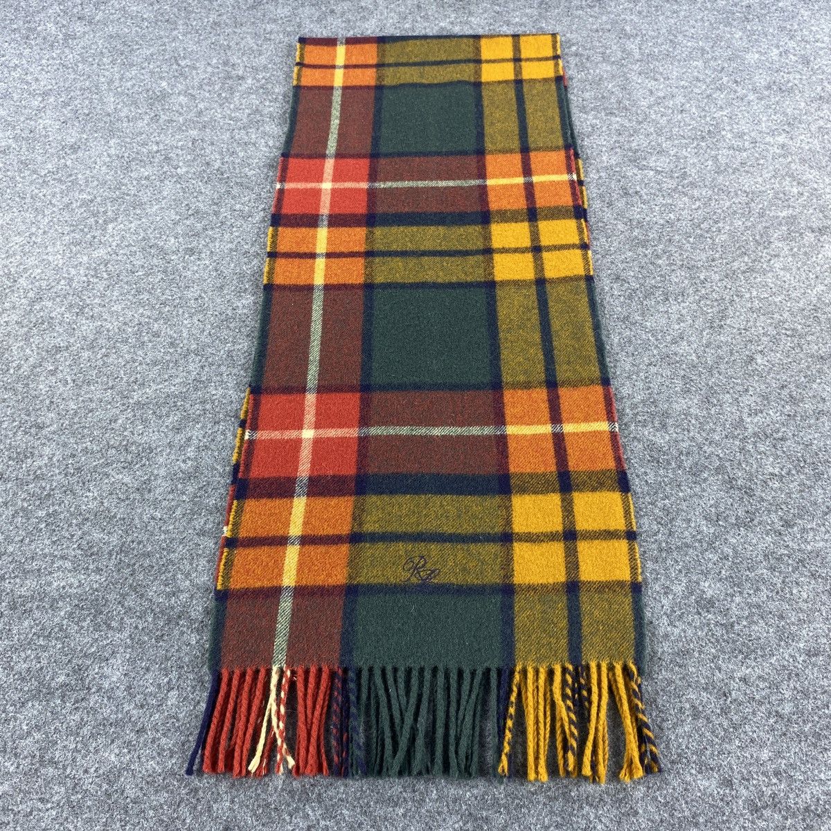 Ralph Lauren × Vintage Ralph Lauren Scarf # Muffler # Neckwear # D645 Size ONE SIZE - 7 Thumbnail