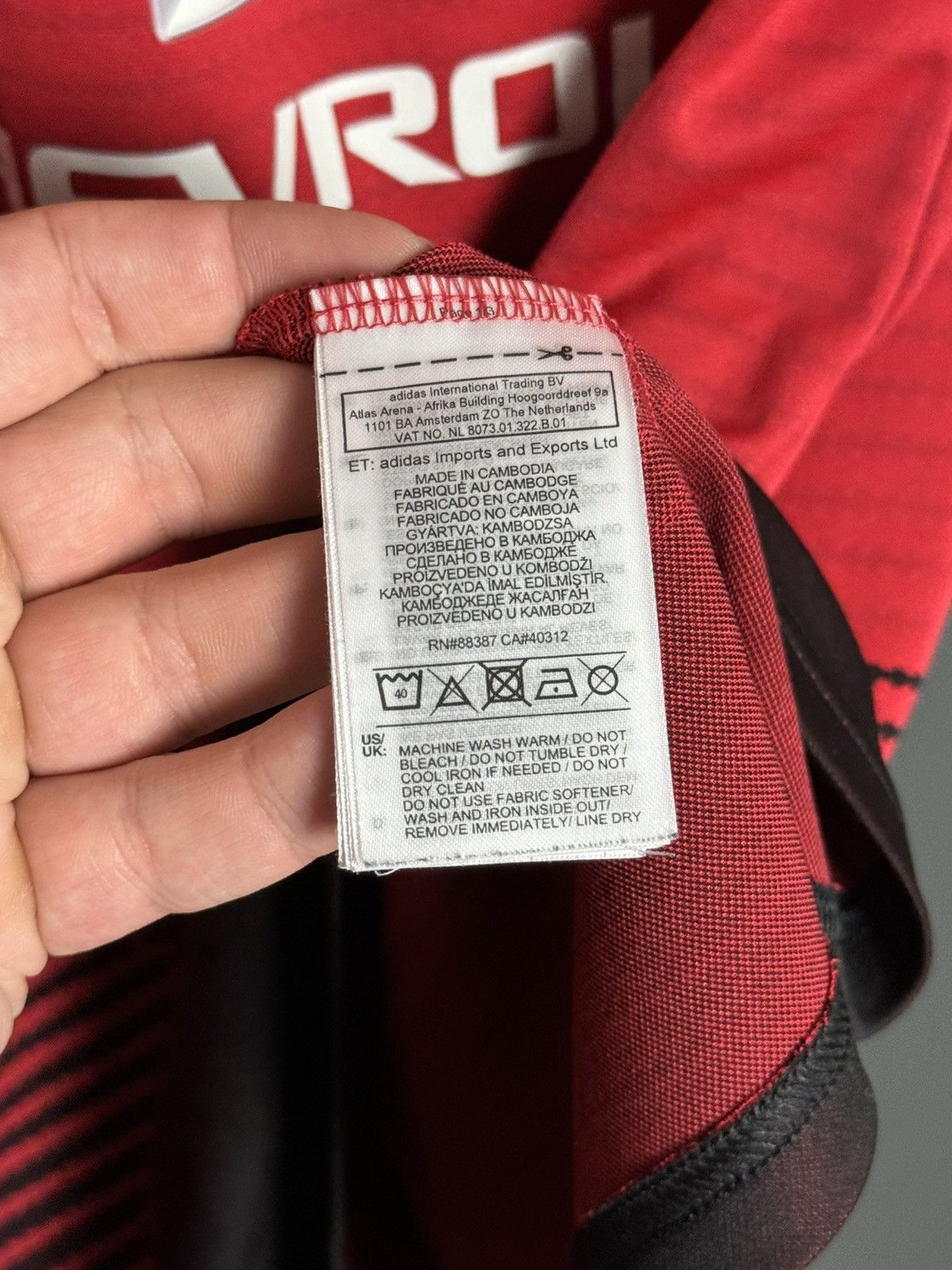 Adidas Manchester United 18/19 Home Football Jersey T-Shirt Size US M / EU 48-50 / 2 - 12 Thumbnail