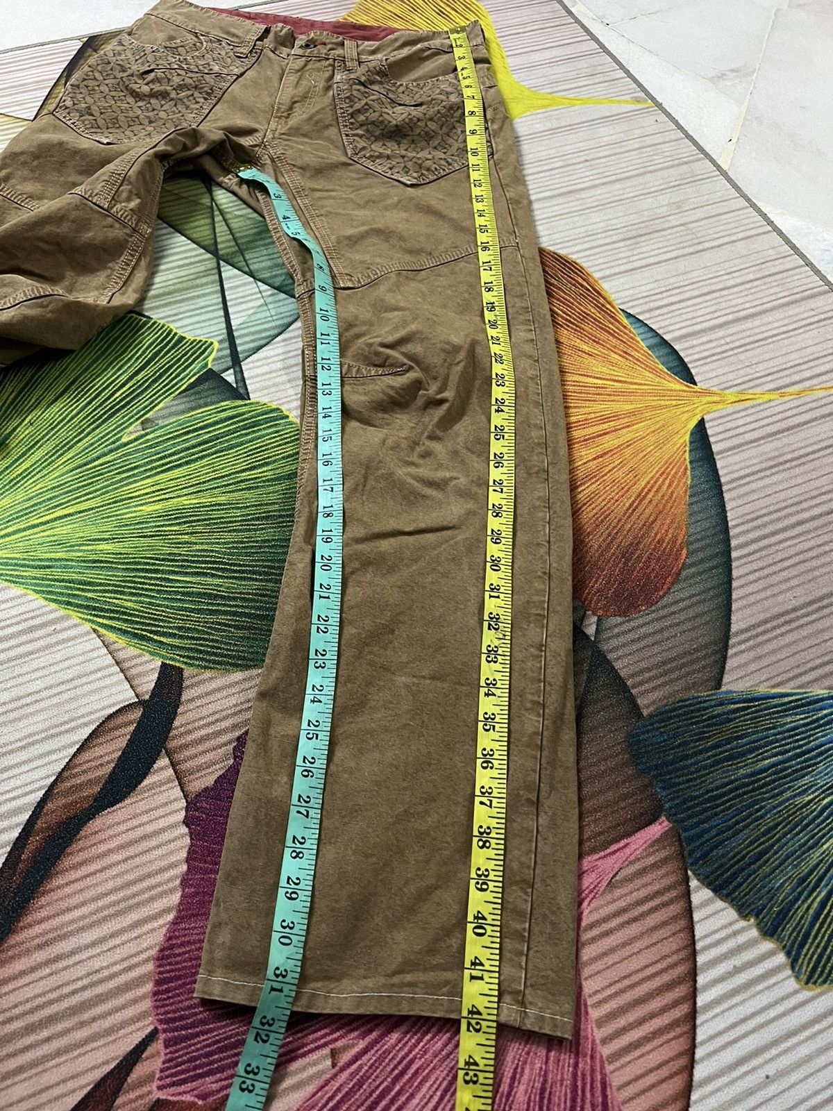 Eternal × If Six Was Nine × Japanese Brand VINTAGE ETERNAL ART PUNK PANTS VERY RARE Size US 32 / EU 48 - 12 Thumbnail