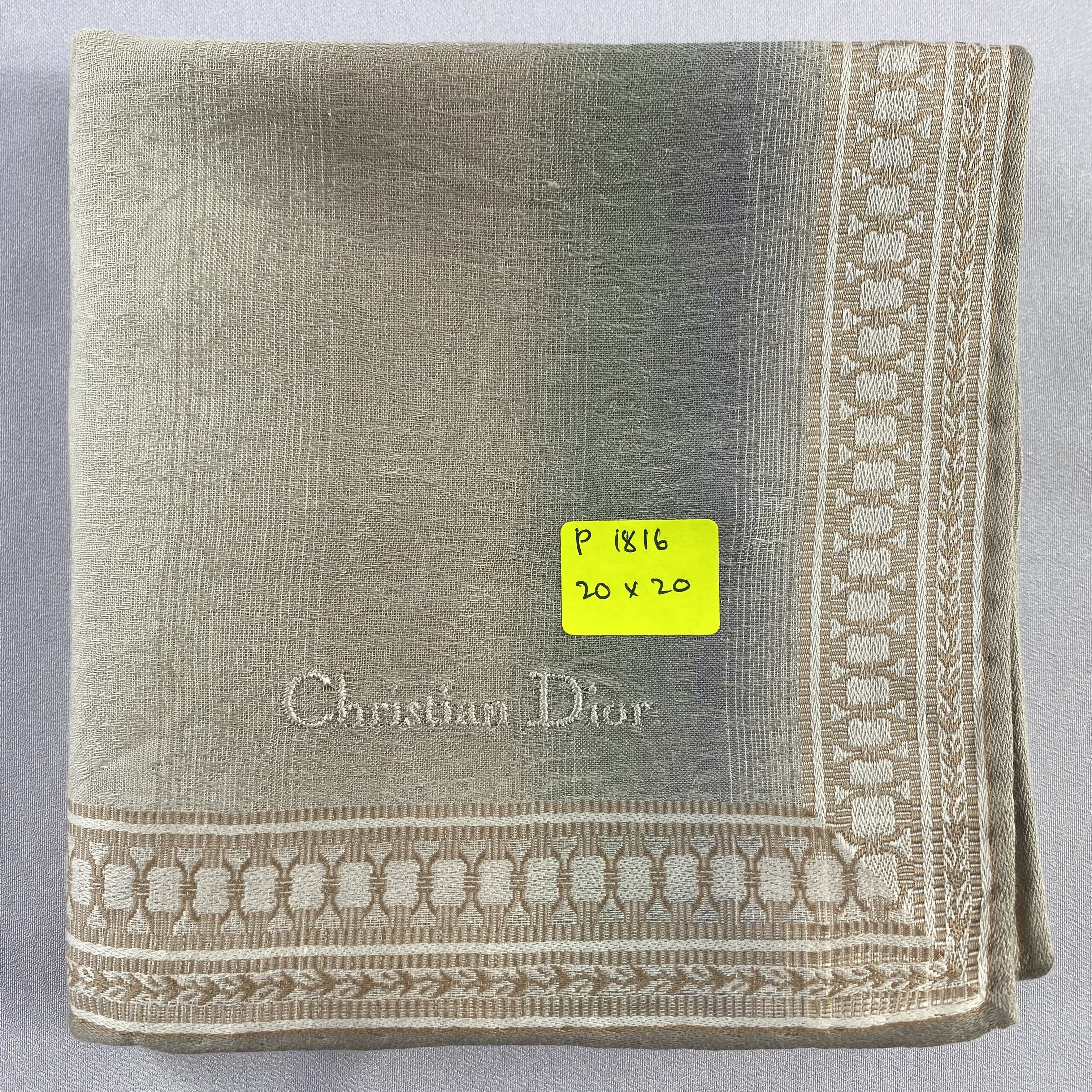 Vintage Christian Dior Monsieur Handkerchief / Neckerchief-P1816 Size ONE SIZE - 6 Thumbnail