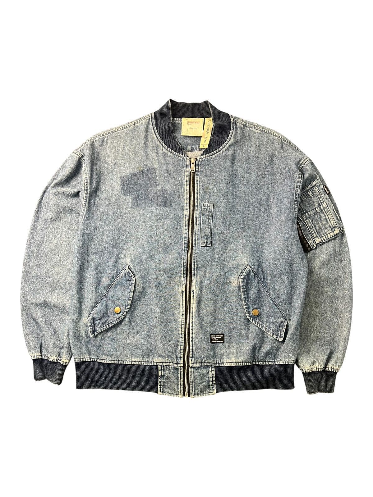 Other Mark Gonzales denim bomber jacket Size US L / EU 52-54 / 3 - 1 Thumbnail
