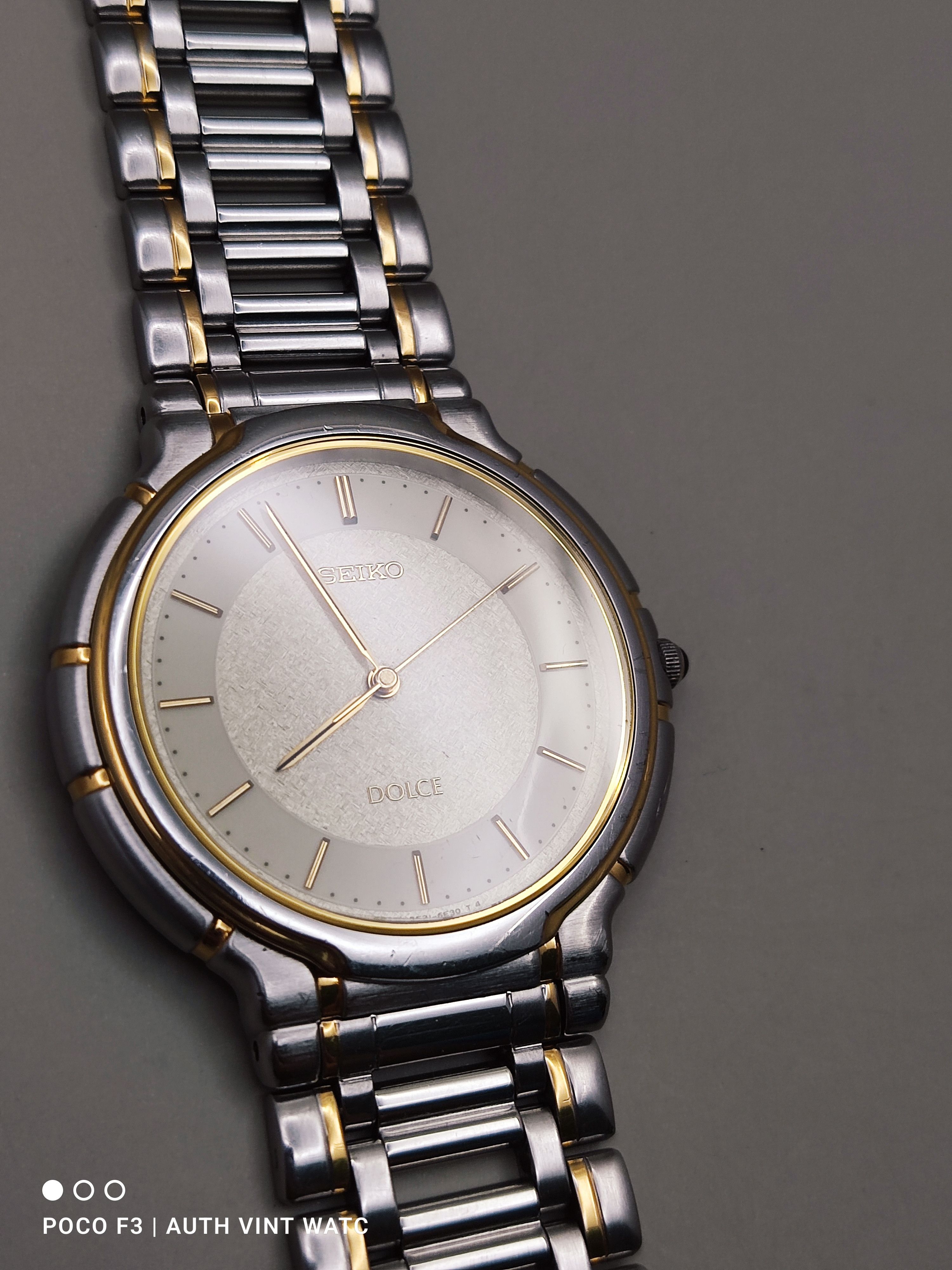 Seiko Authentic Vintage Seiko Dolce Textured Dial Men Watch Size ONE SIZE - 8 Thumbnail