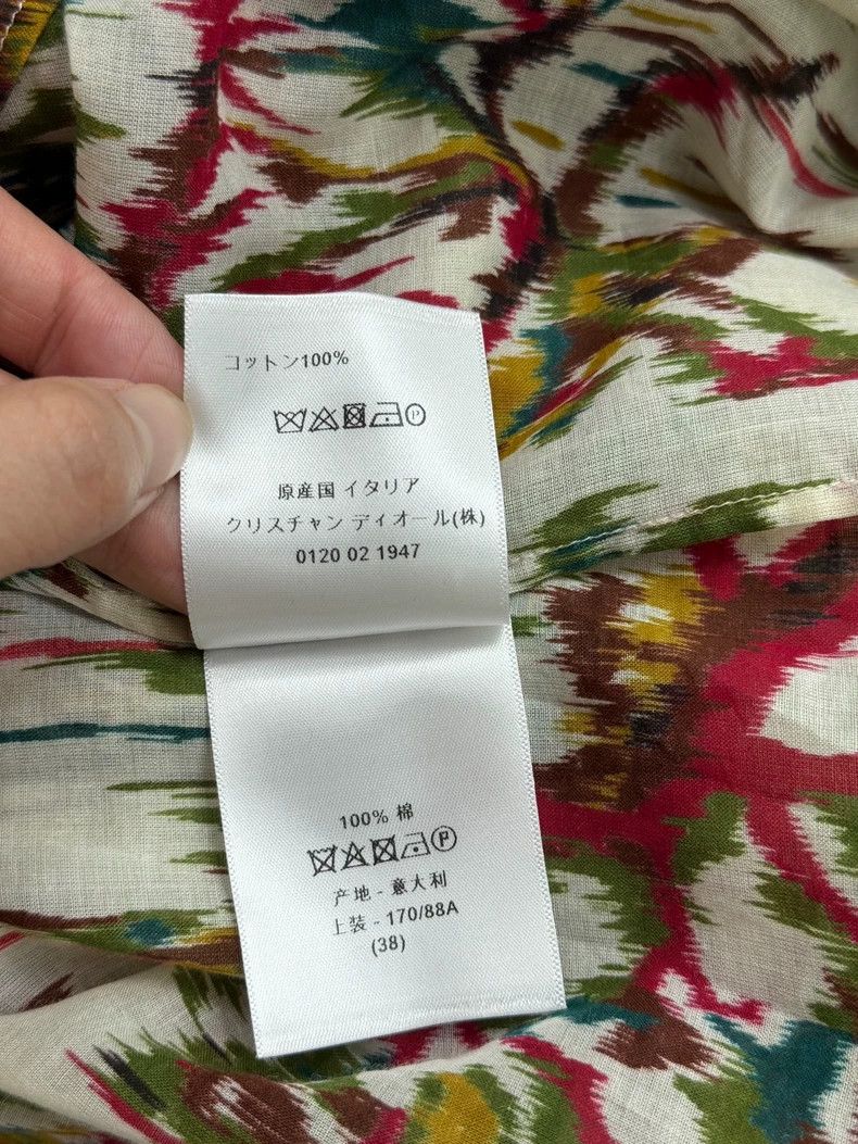 Dior Dior Colored printed long shirt Size XS / US 0-2 / IT 36-38 - 6 Thumbnail