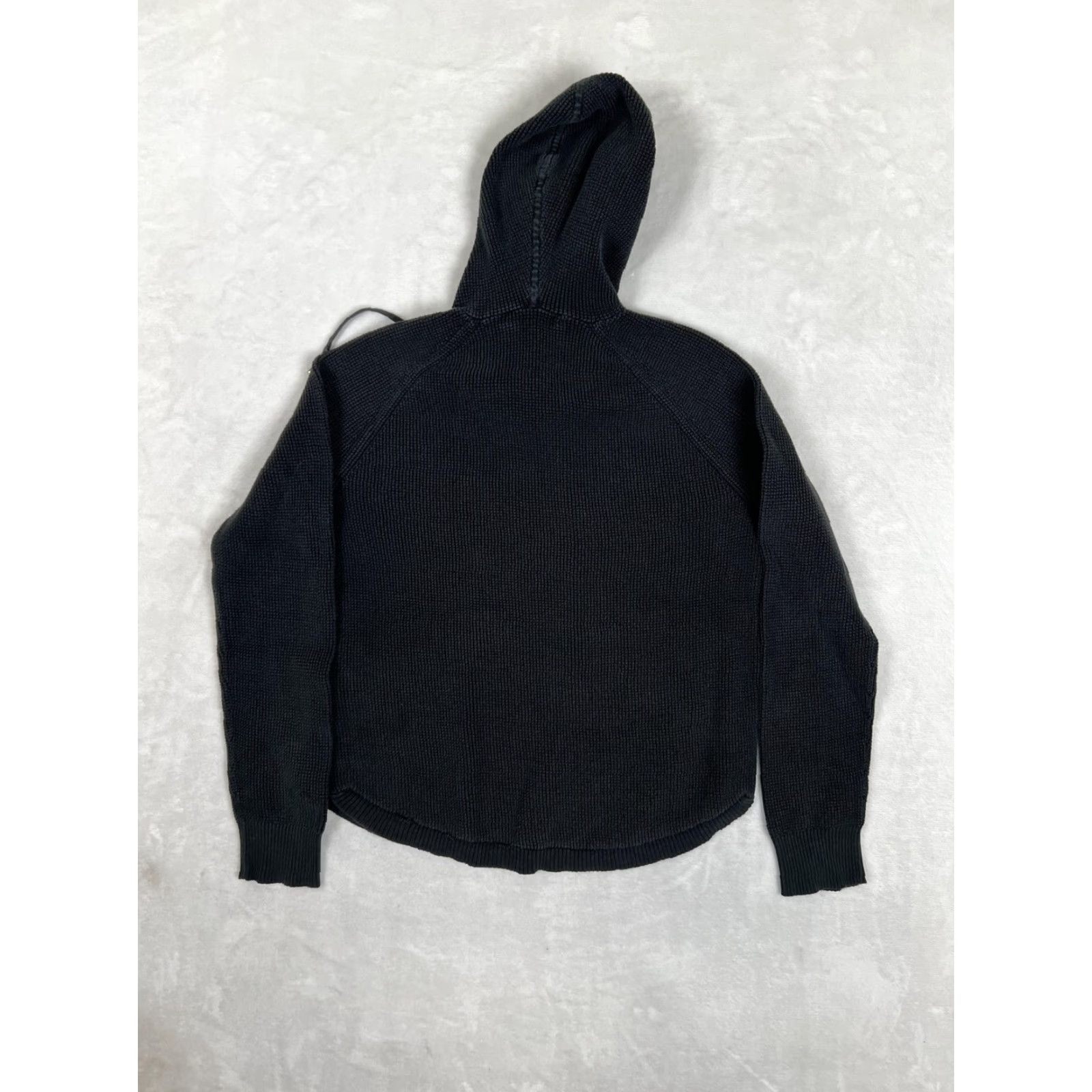 Ralph Lauren Lauren Ralph Lauren Sweater Womens Medium Gray Hooded Knit Raglan Logo Pullover Size M / US 6-8 / IT 42-44 - 7 Thumbnail