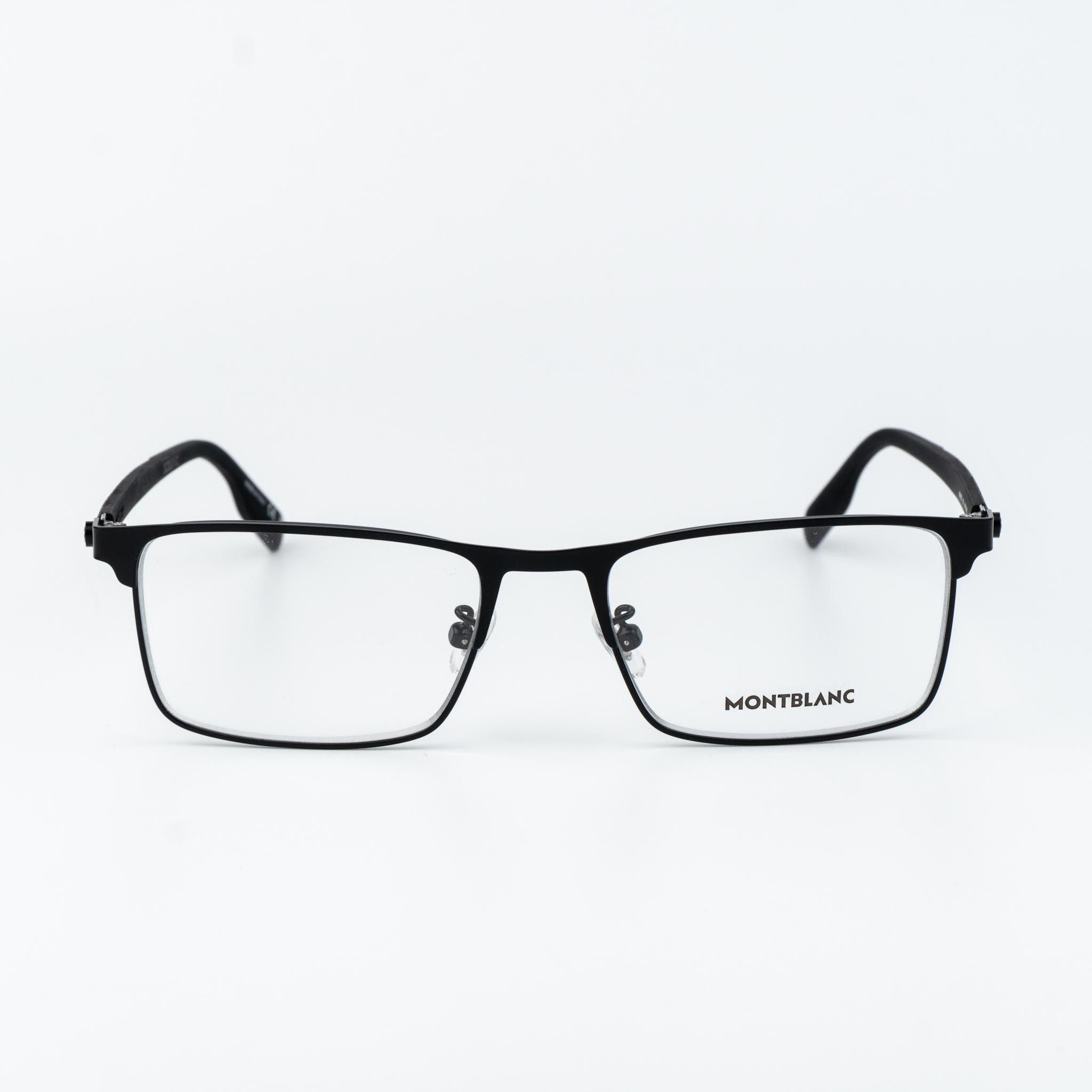 Montblanc Montblanc Men Eyeglasses Rectangle MB0187O 001 NEW AUTHENTIC Size ONE SIZE - 2 Thumbnail