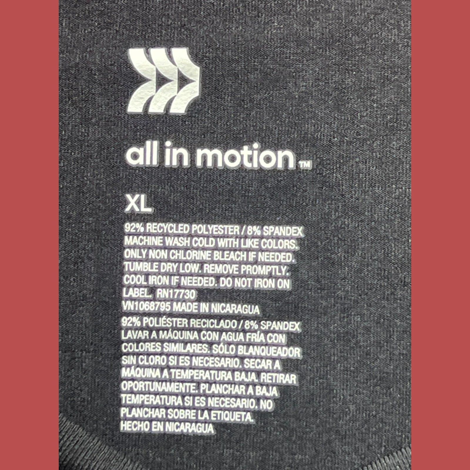 Other All In Motion - Men's Long Sleeve Performance T-Shirt - Blac Size US XL / EU 56 / 4 - 11 Thumbnail
