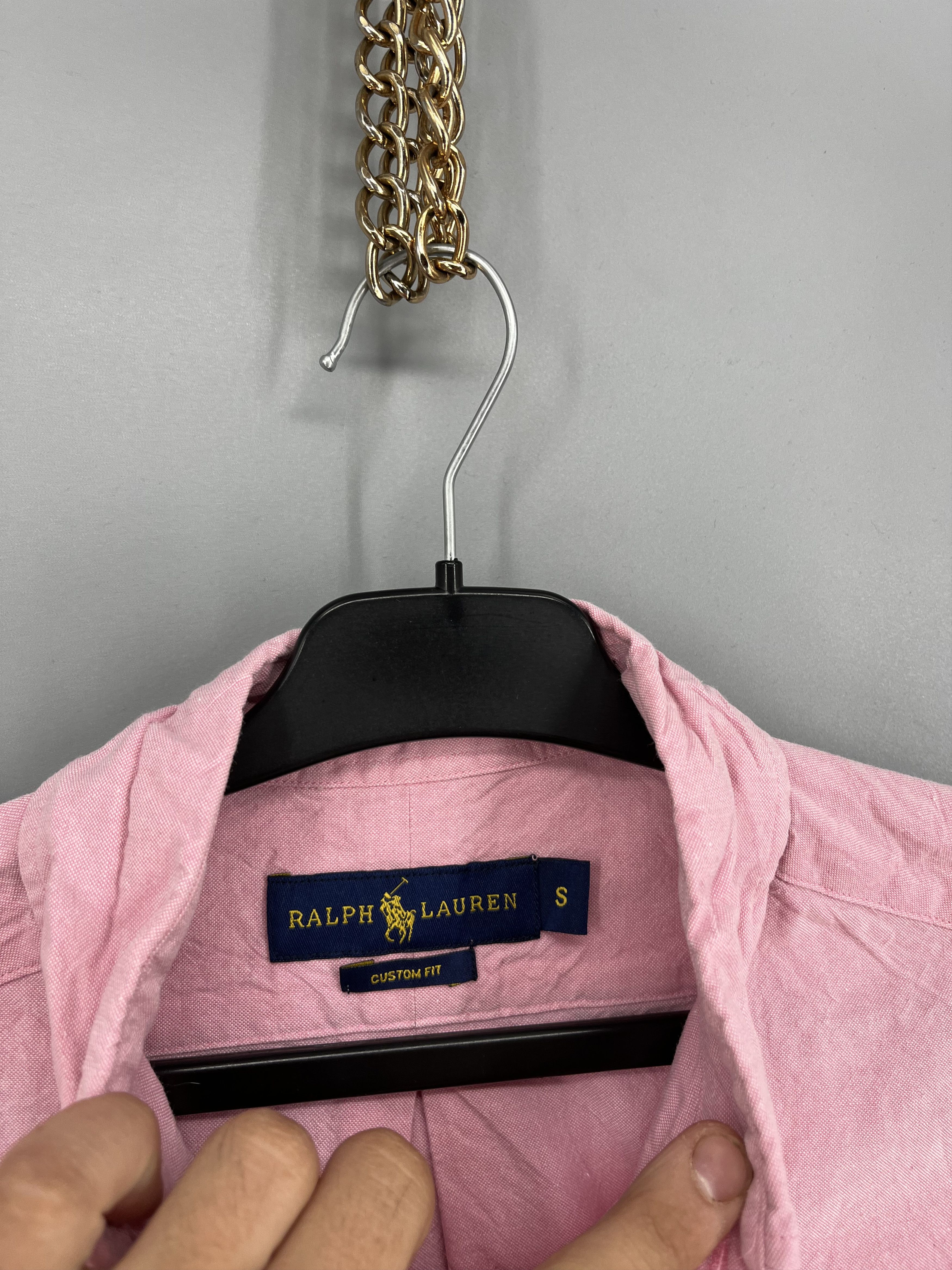 Polo Ralph Lauren Vintage Pink Shirt Polo Ralph Lauren Size S Rare Size US S / EU 44-46 / 1 - 7 Thumbnail