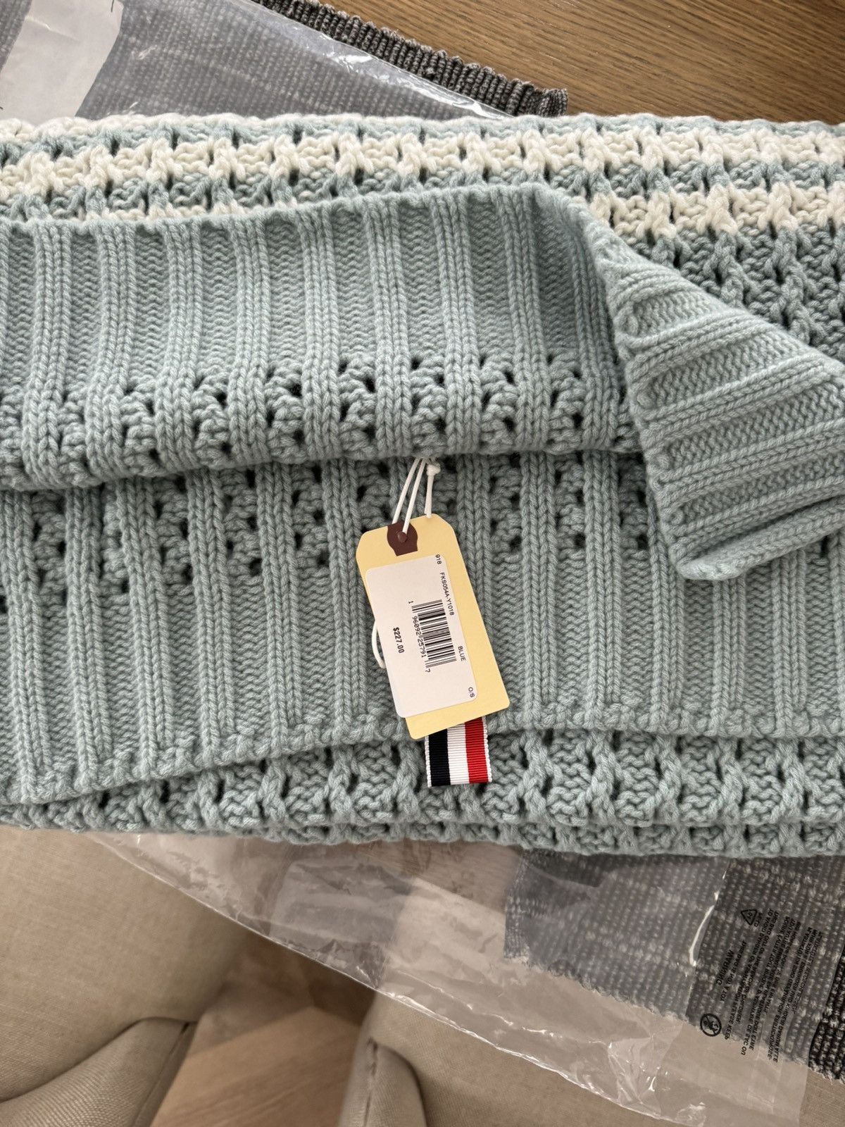 Thom Browne Thom browne virgin wool scarf Size ONE SIZE - 3 Thumbnail