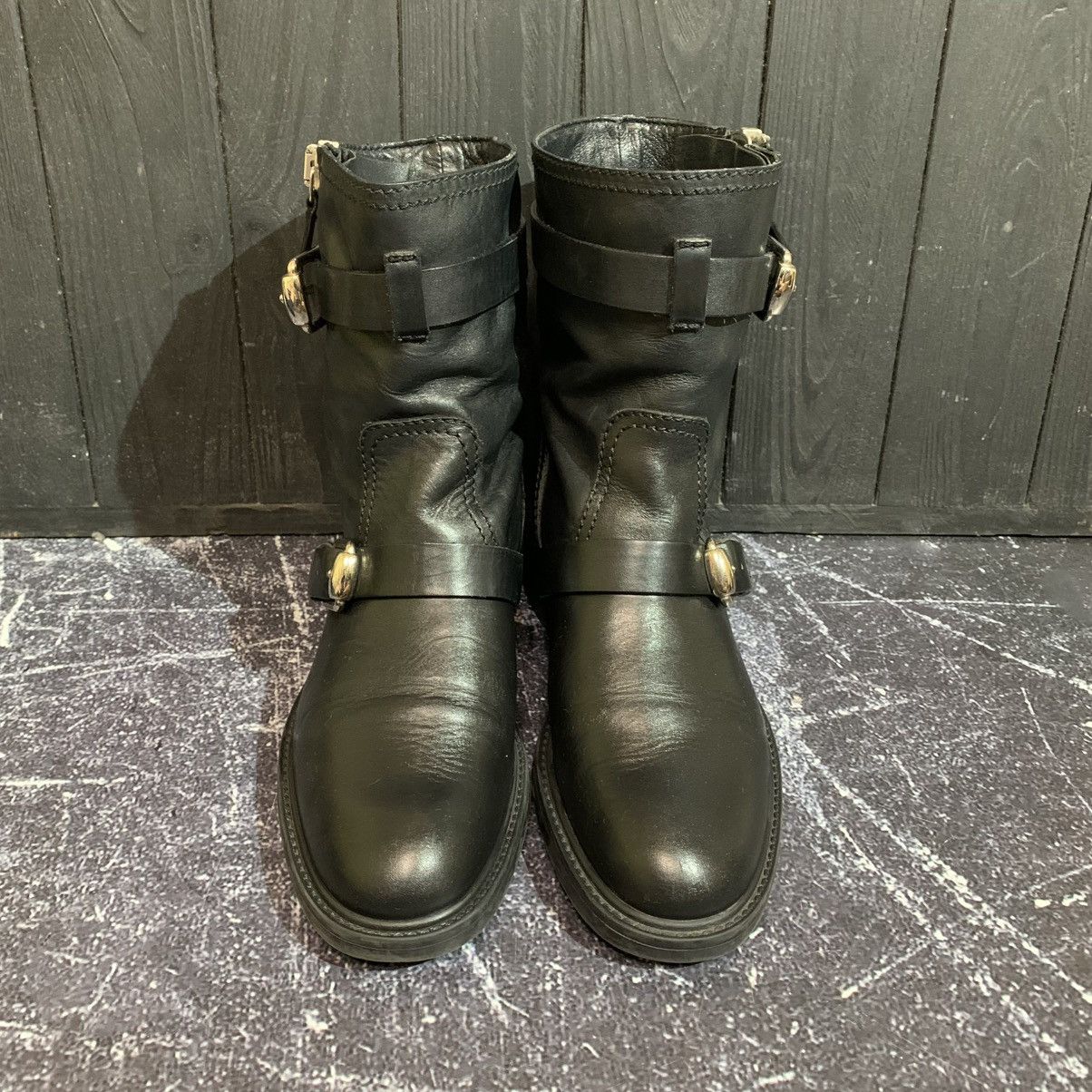 Gucci GUCCI Leather Biker Belted Women’s Boots Size 38 Size US 8 / IT 38 - 6 Thumbnail