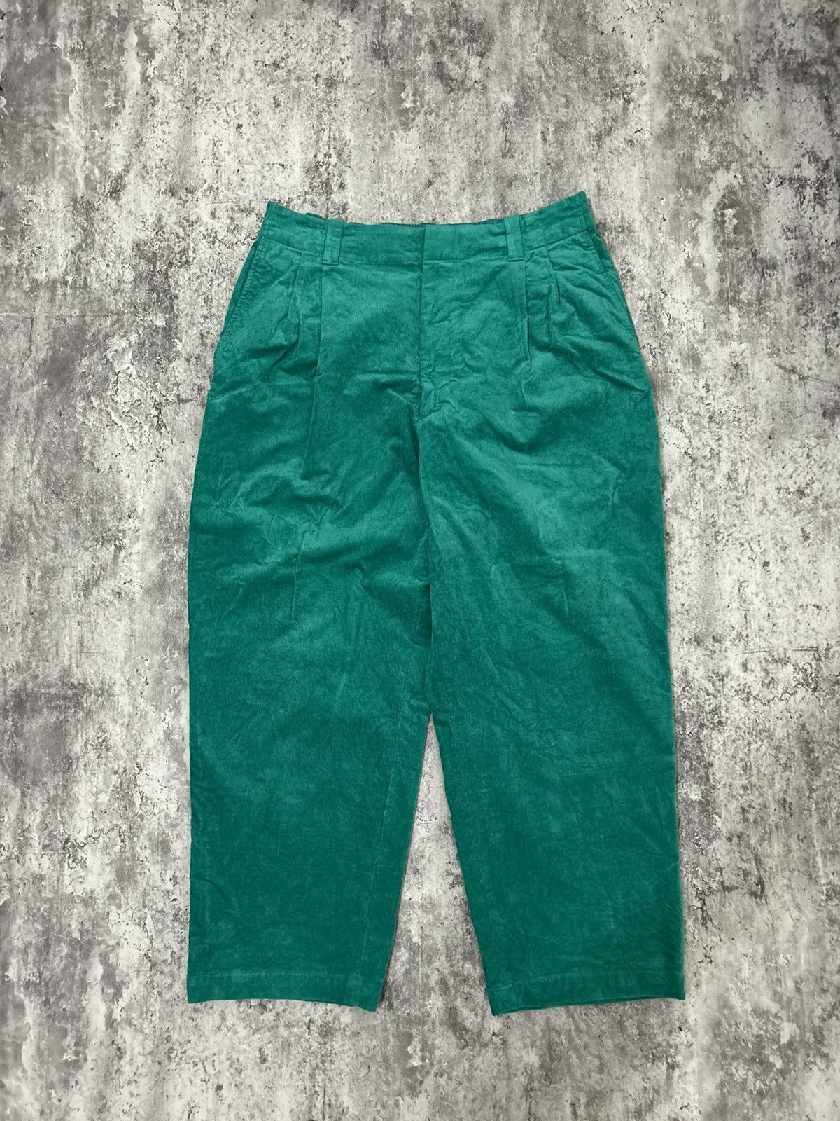 Marni × Uniqlo MARNI x Uniqlo Corduroy Wide-Fit Pleated Pants Size US 37 - 1 Thumbnail