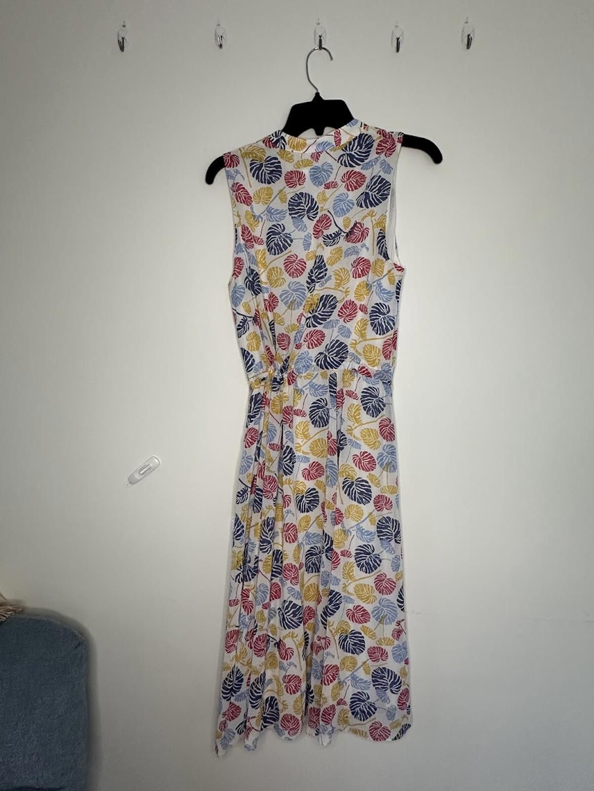 Other Anne Klein Sleeveless Monstera Dress - *Possibly* Sz. 13 Size XL / US 12-14 / IT 48-50 - 4 Thumbnail