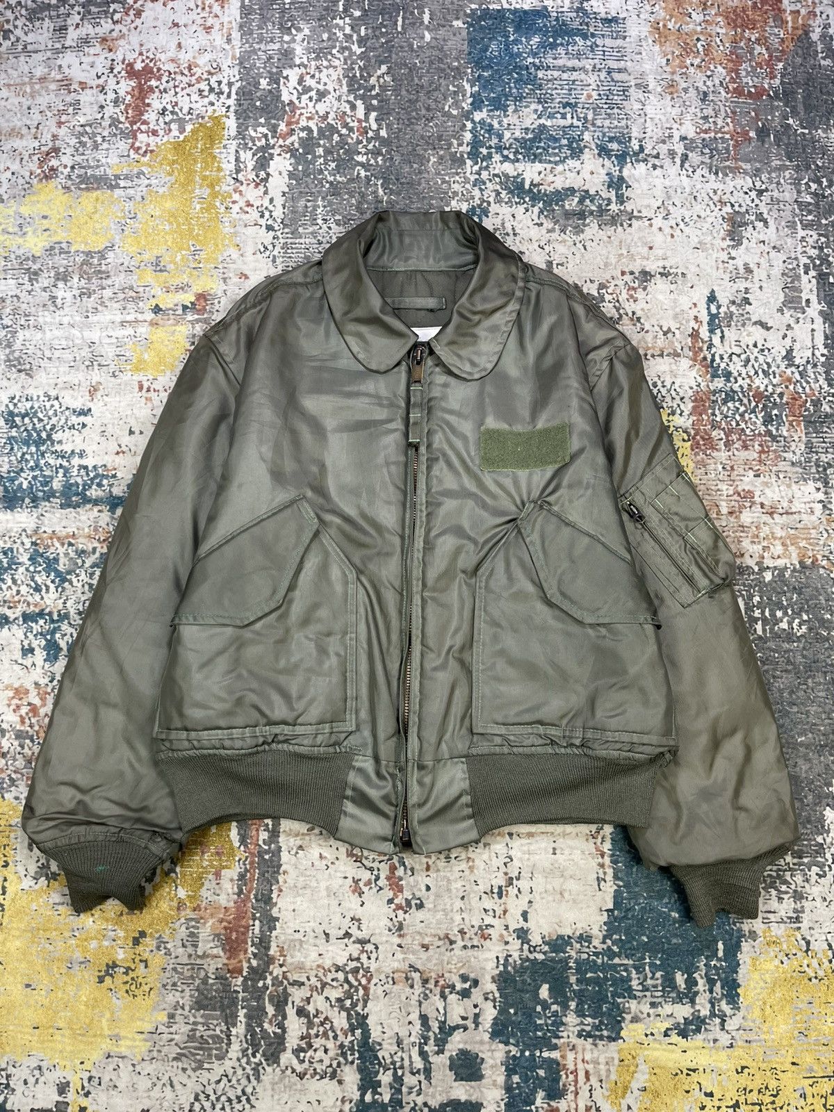 Alpha Industries Vtg Military Type CWU 45/P DLA 100-87-C-0753 Size US L / EU 52-54 / 3 - 1 Thumbnail