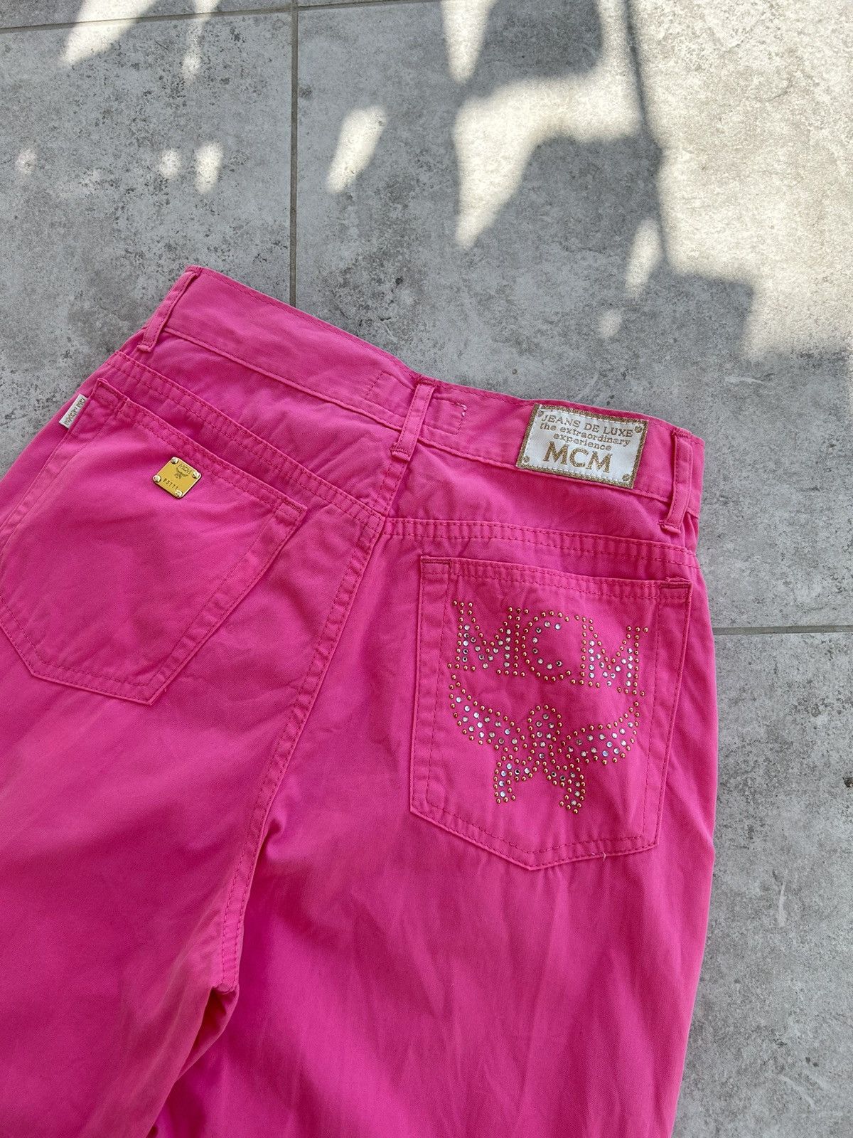 MCM × Vintage Vintage MCM pants Size US 28 / EU 44 - 10 Thumbnail