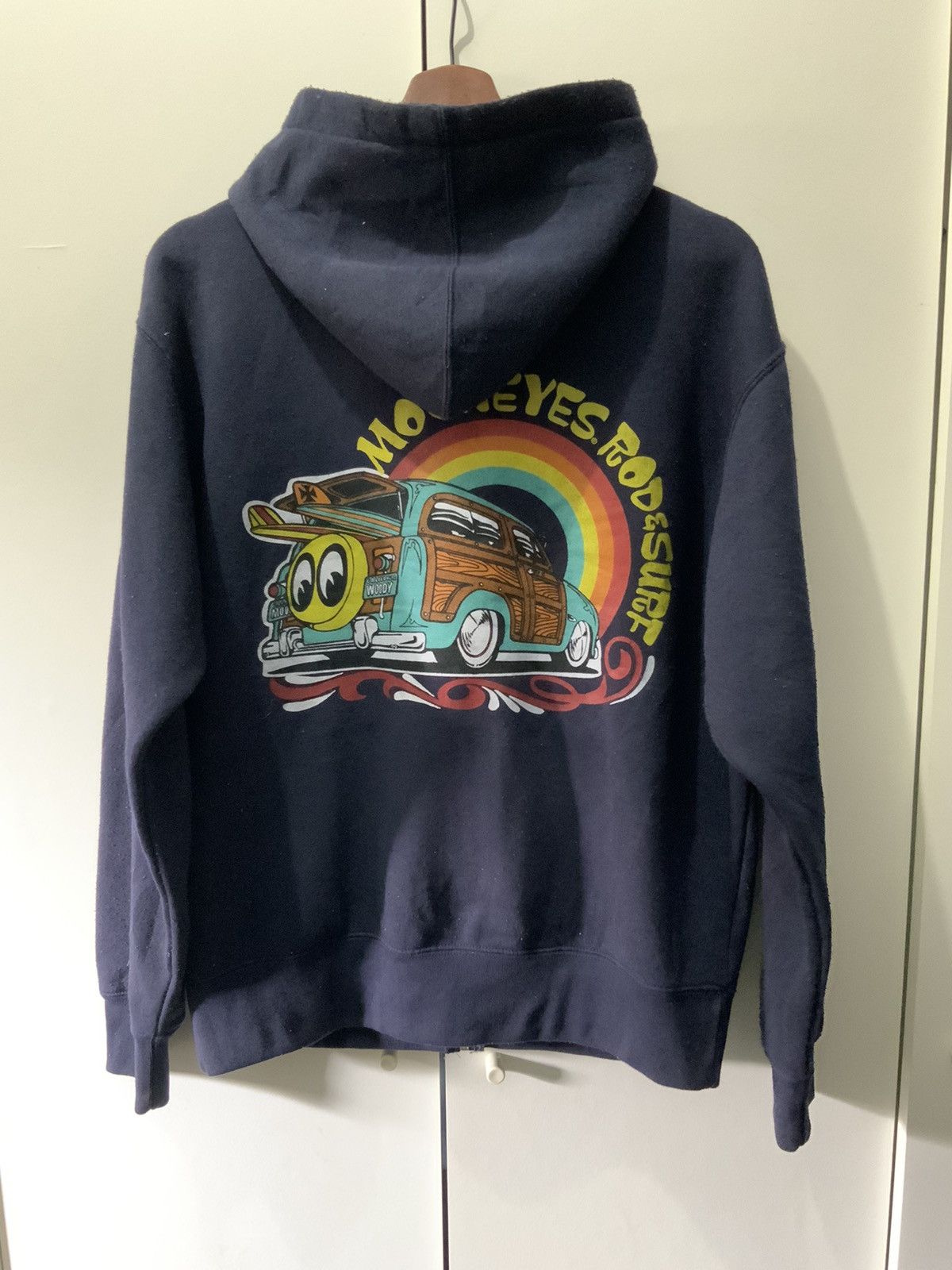 Japanese Brand Mooneyes Rod & Surf Streetwear Hoodie Size US M / EU 48-50 / 2 - 1 Thumbnail