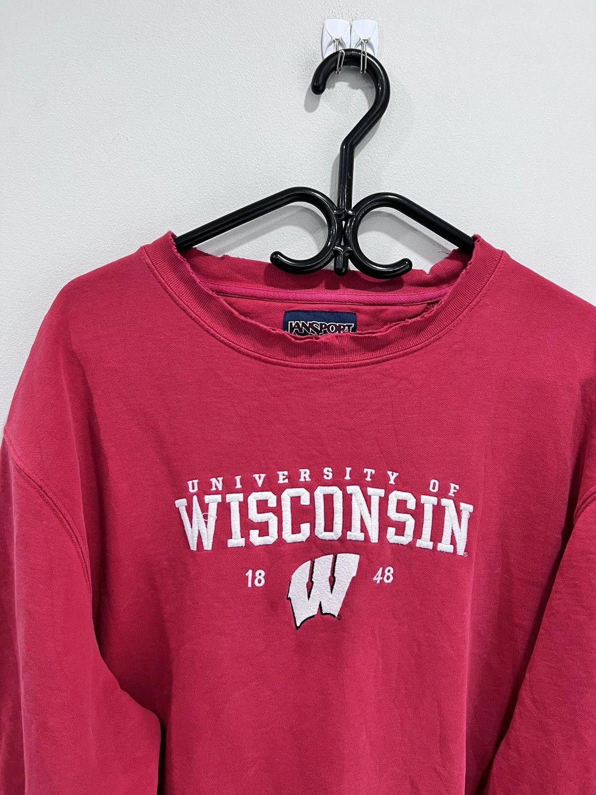 Vintage Vintage 90s Wisconsin Sweater crewneck Size US XL / EU 56 / 4 - 2 Thumbnail