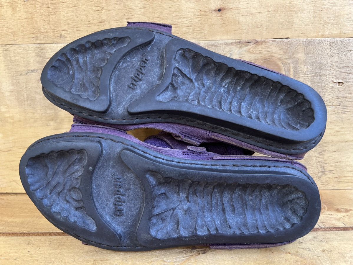 Trippen Trippen wedge sandal Purple Leather Shoes Size EU 40/ US 9 Size US 10 / IT 40 - 10 Thumbnail